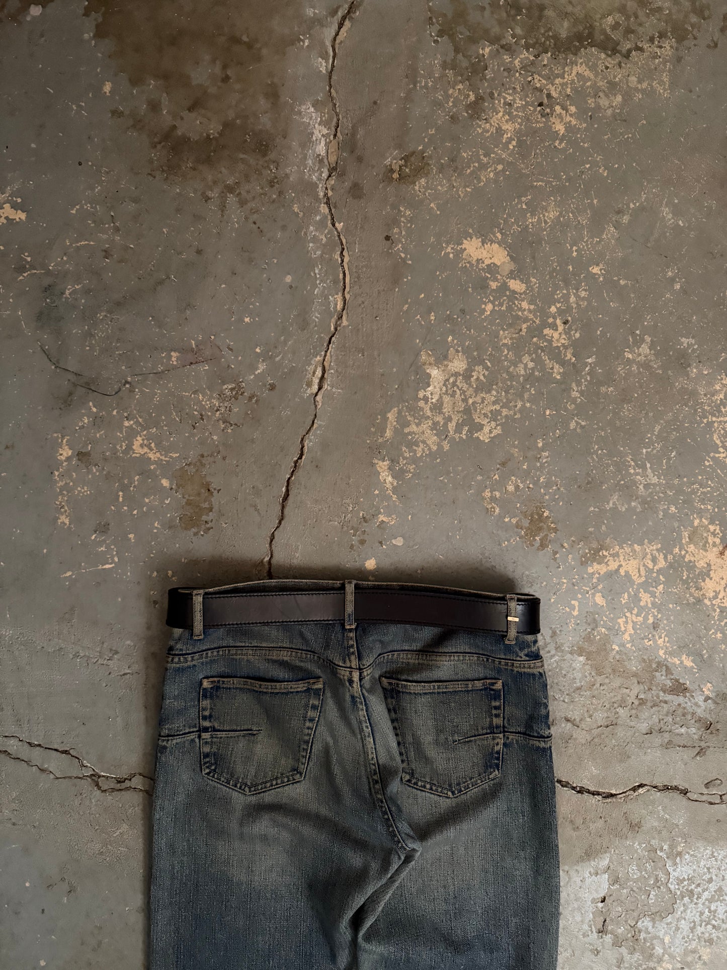 Dior SS05 “Untitled/Beck” D Point Leather Belt