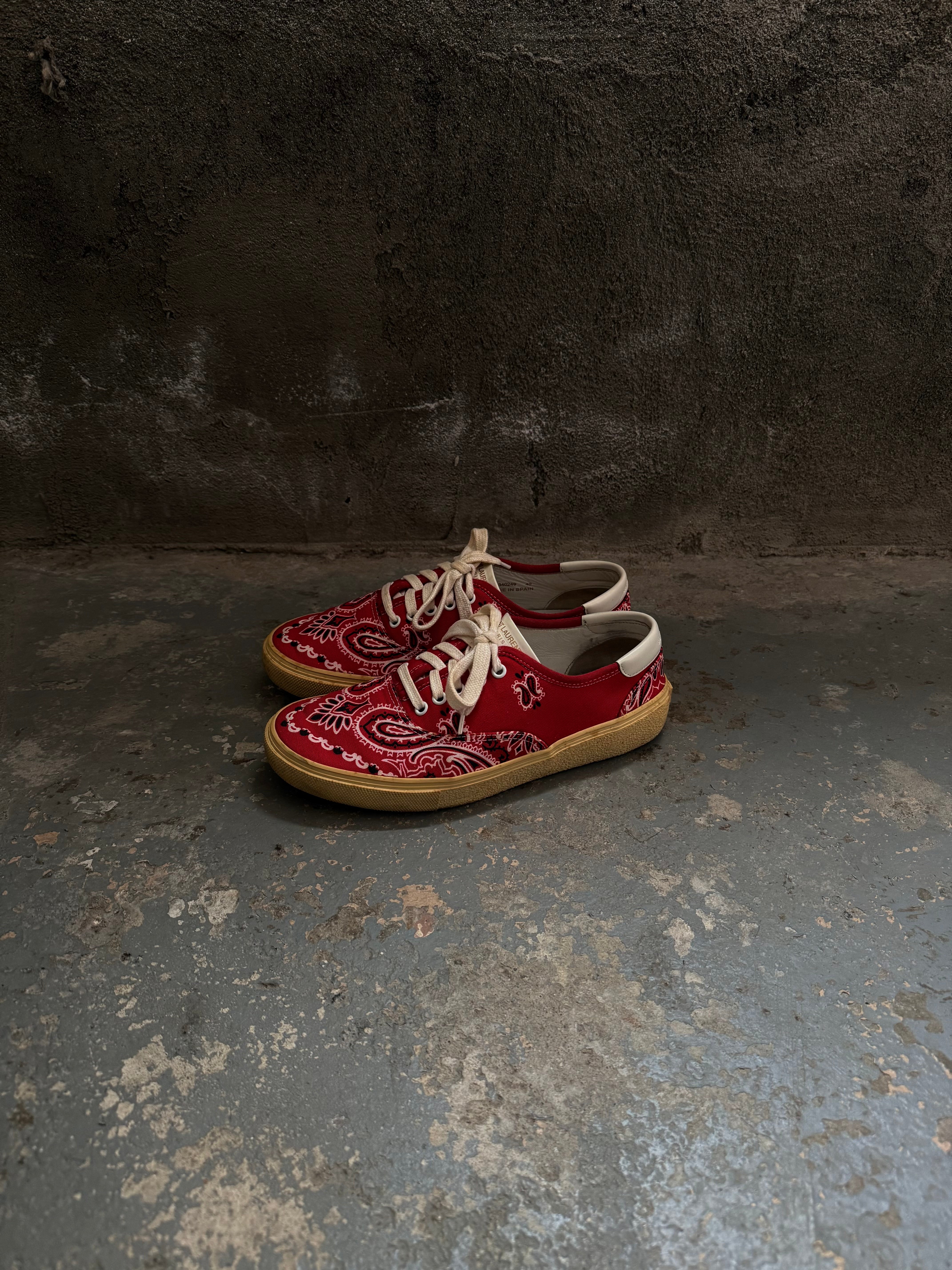 Saint Laurent SS14 Paisley 20 Skate Sneaker – Sex Scabs