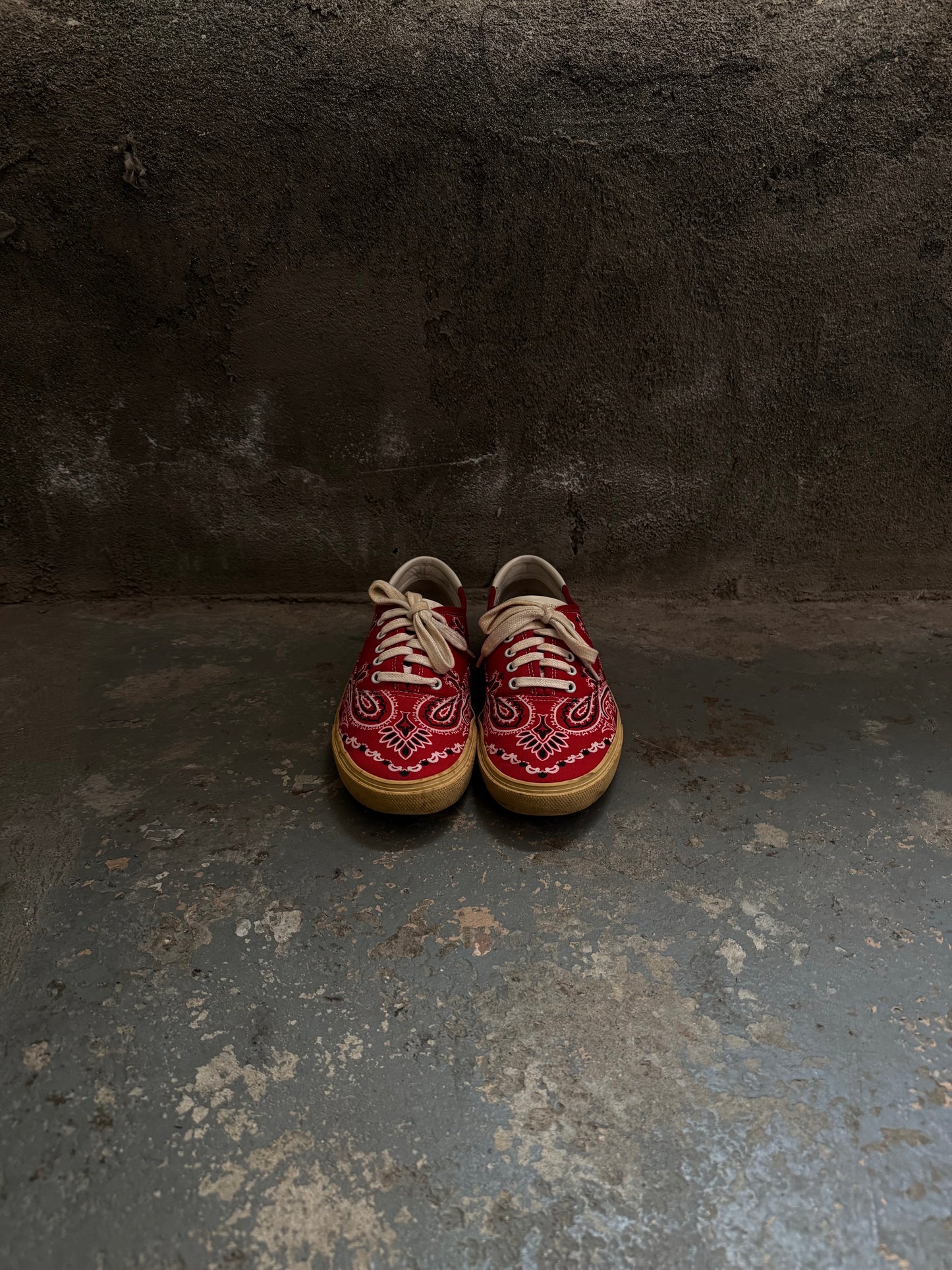 Saint Laurent SS14 Paisley 20 Skate Sneaker