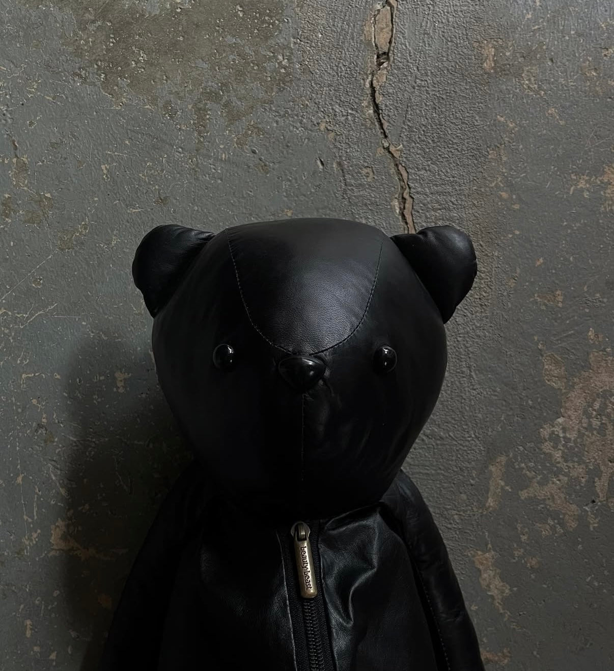 Beauty:Beast Leather Bear Bag