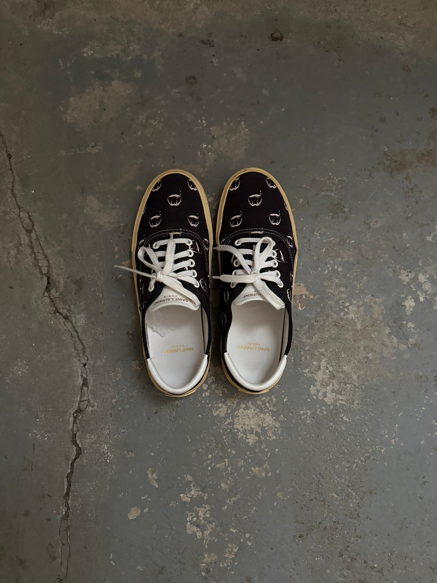 Saint Laurent SS14 ‘Blood Luster’ Skate Shoes