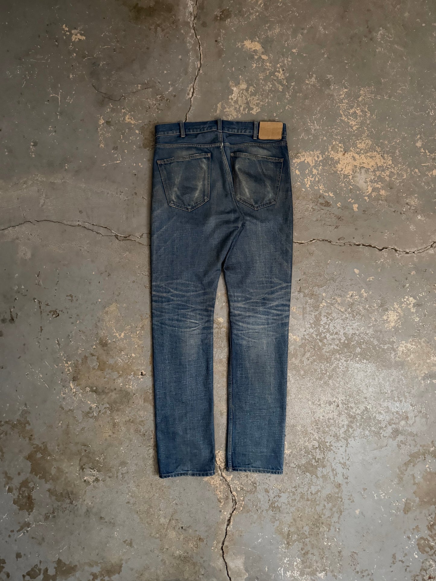 Celine M_CU_007 Dirty Distressed Jeans - Hedi Slimane Era