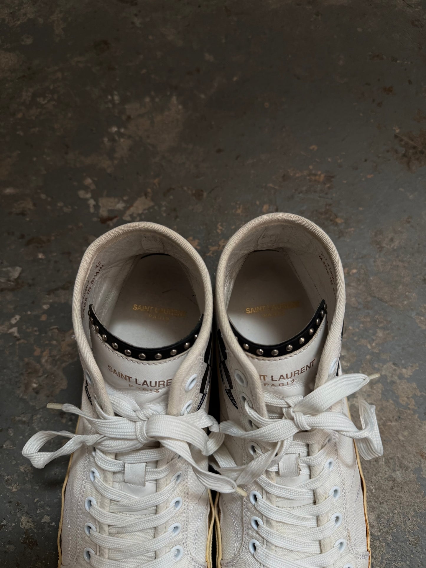 Saint Laurent SS16 “Surf Sound” Checkered SL/37M Sneaker