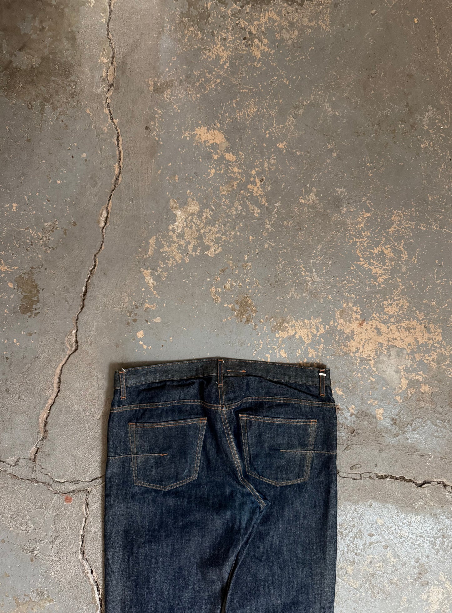 Dior AW07 “Navigate” Waxed Jeans