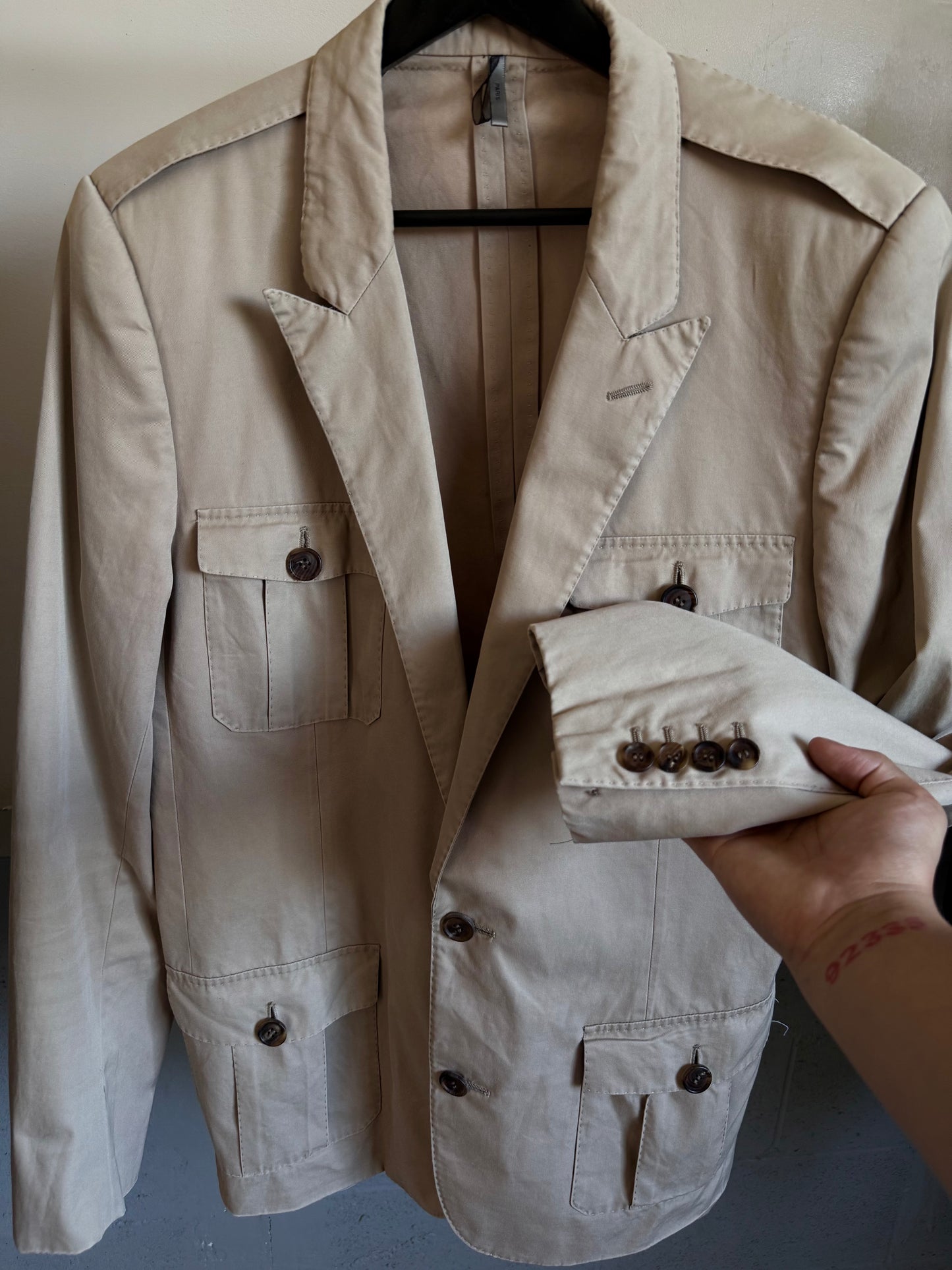 Dior SS06 Military Safari Blazer