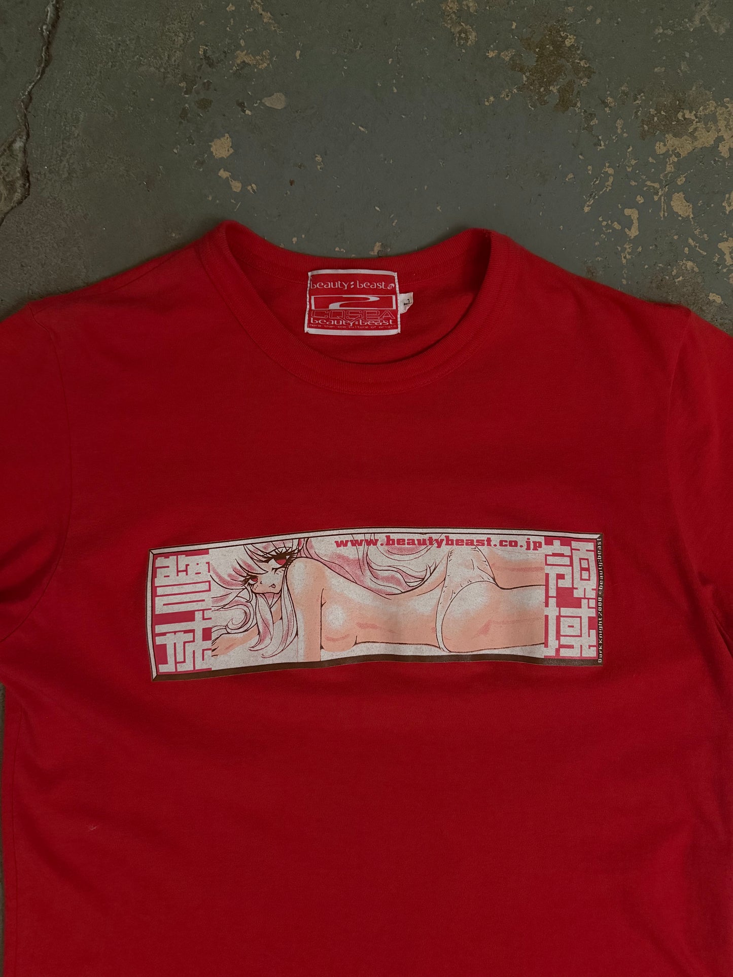 Beauty:Beast 2000s Anime Tee