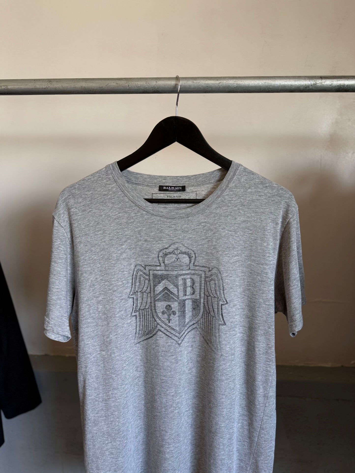 Balmain AW11 Crest Logo Tee