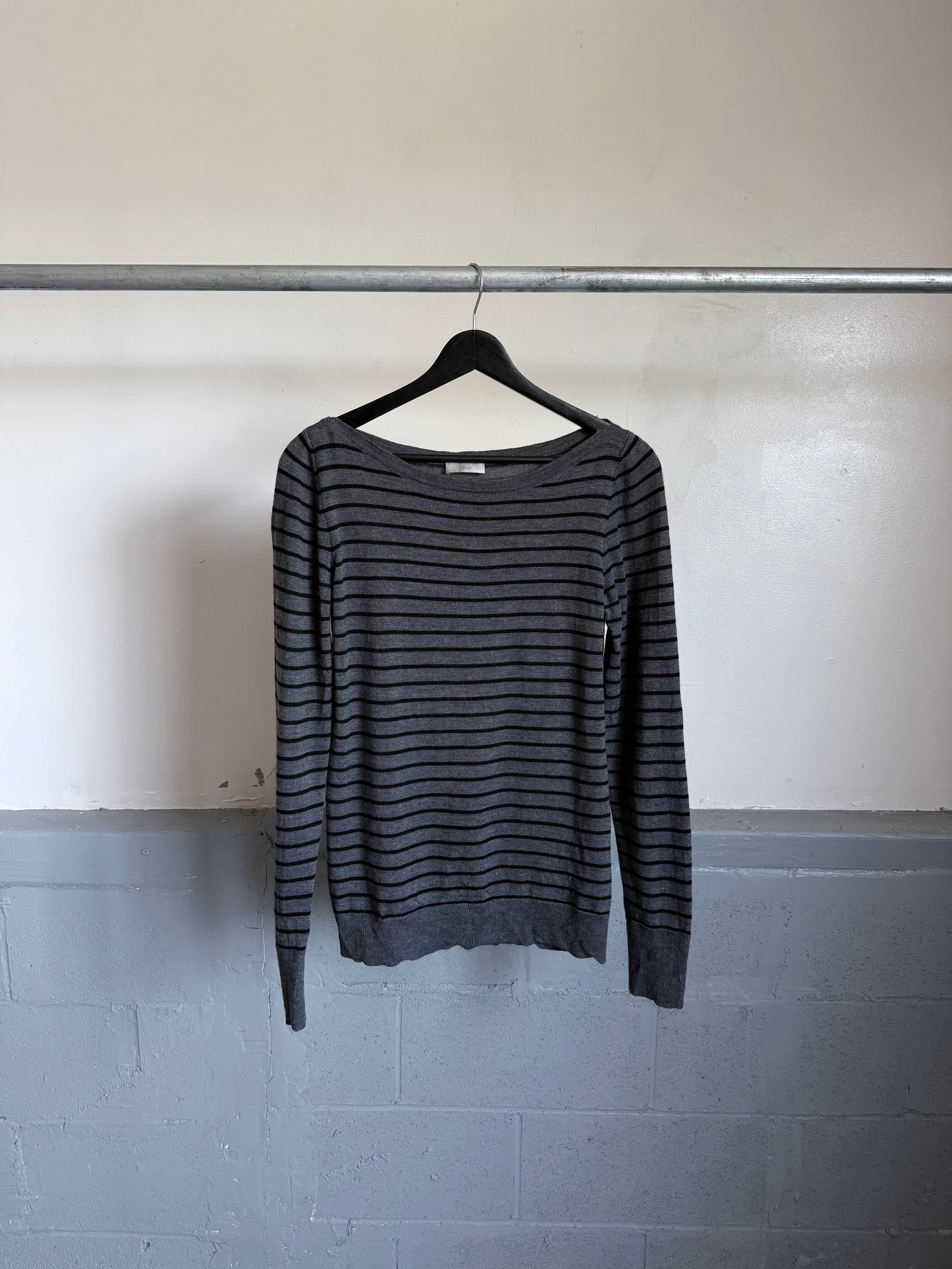 Dior AW06 “These Grey Days” Boat Stripe Knit