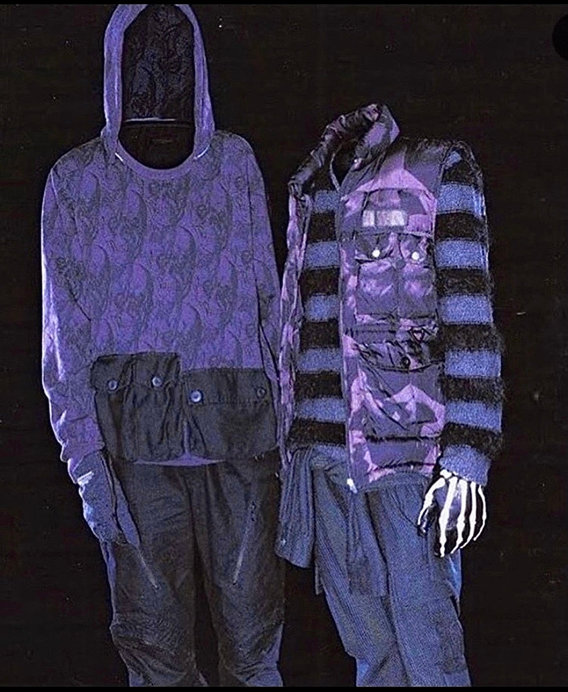 Undercover AW03 “Paper Doll” Skeleton Gloves