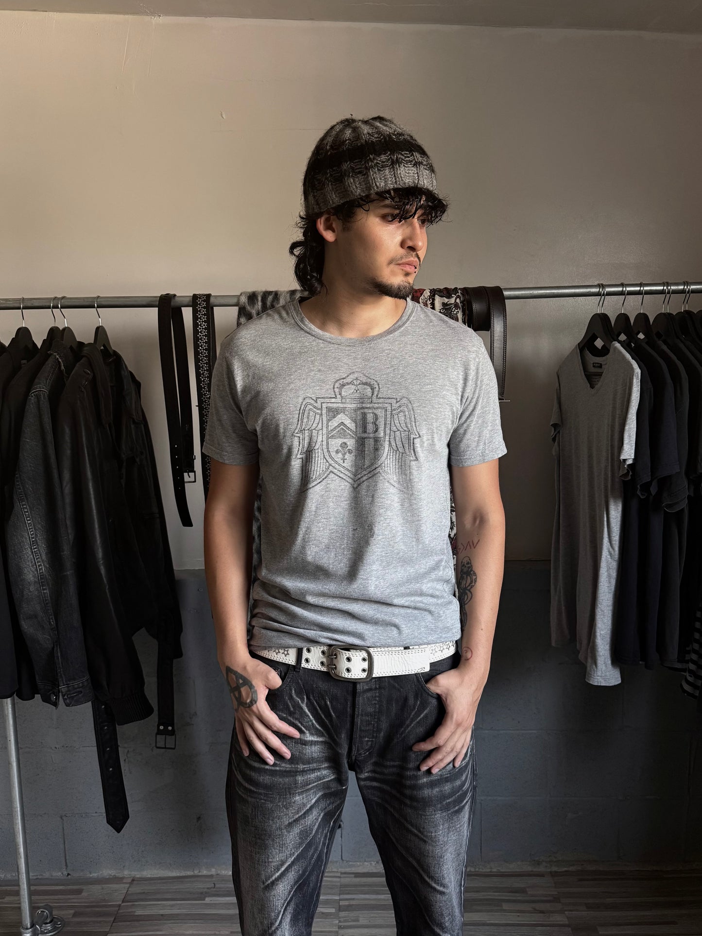Balmain AW11 Crest Logo Tee