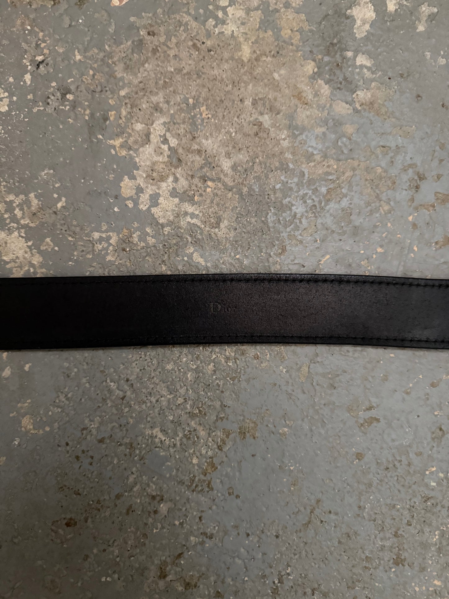 Dior SS05 “Untitled/Beck” D Point Leather Belt