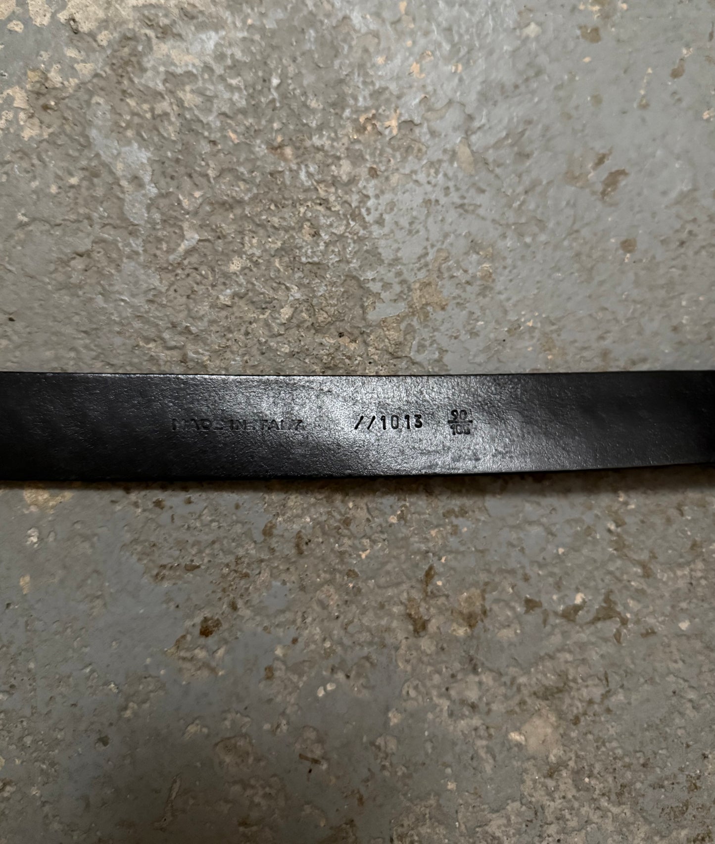 Dior SS04 “Strip” ‘X’ Overlocked Belt
