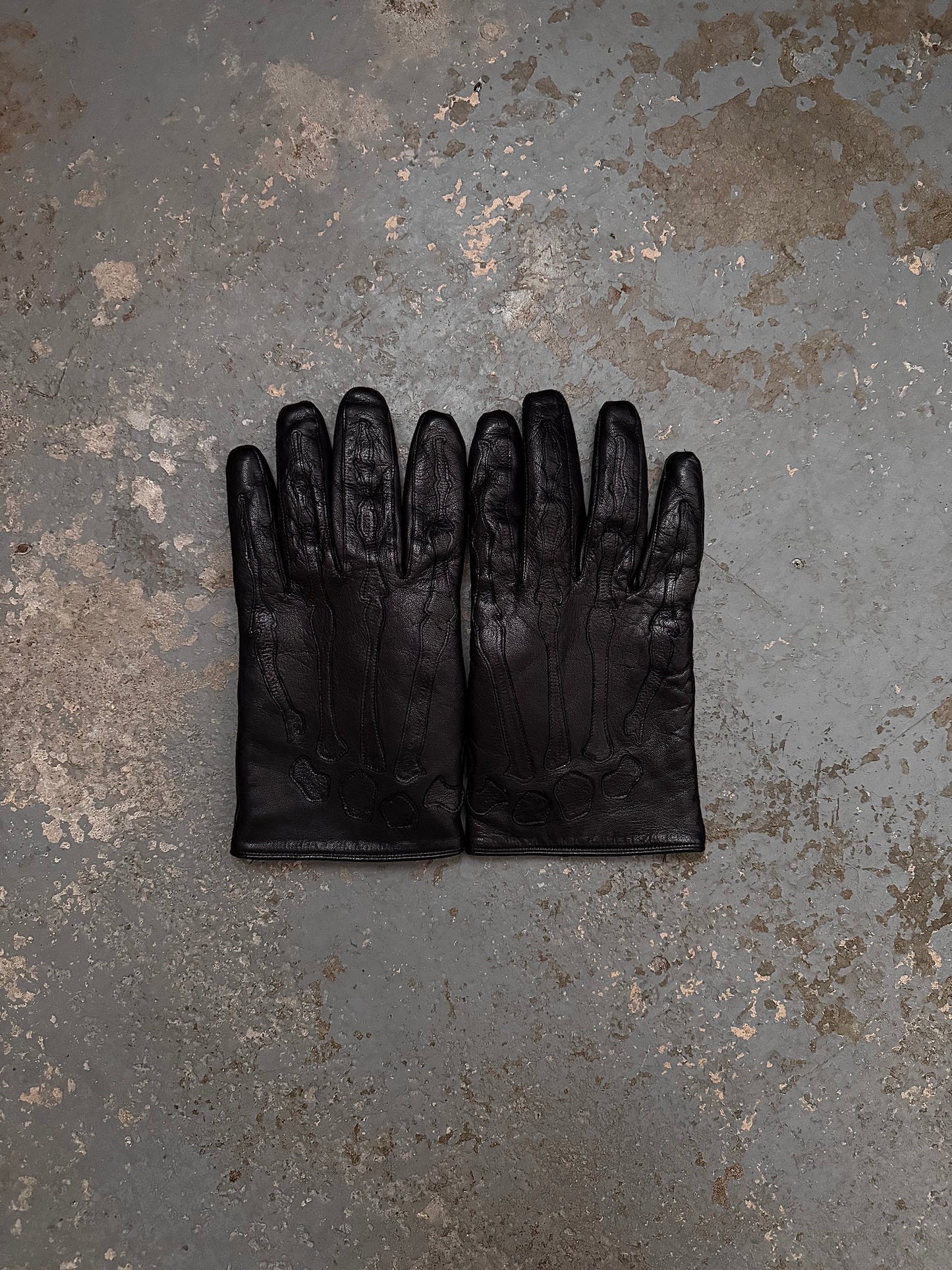Undercover AW03 “Paper Doll” Skeleton Gloves