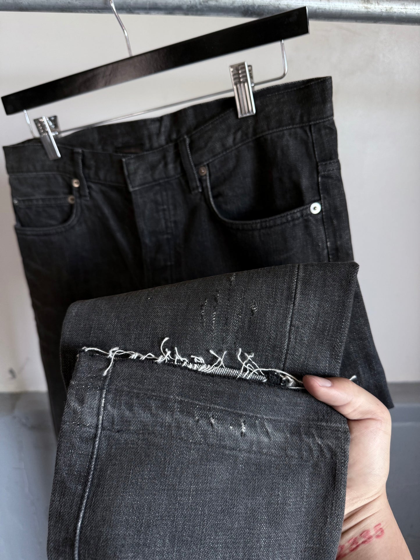 Dior SS07 “We Look Good Together” Clawmark Jeans