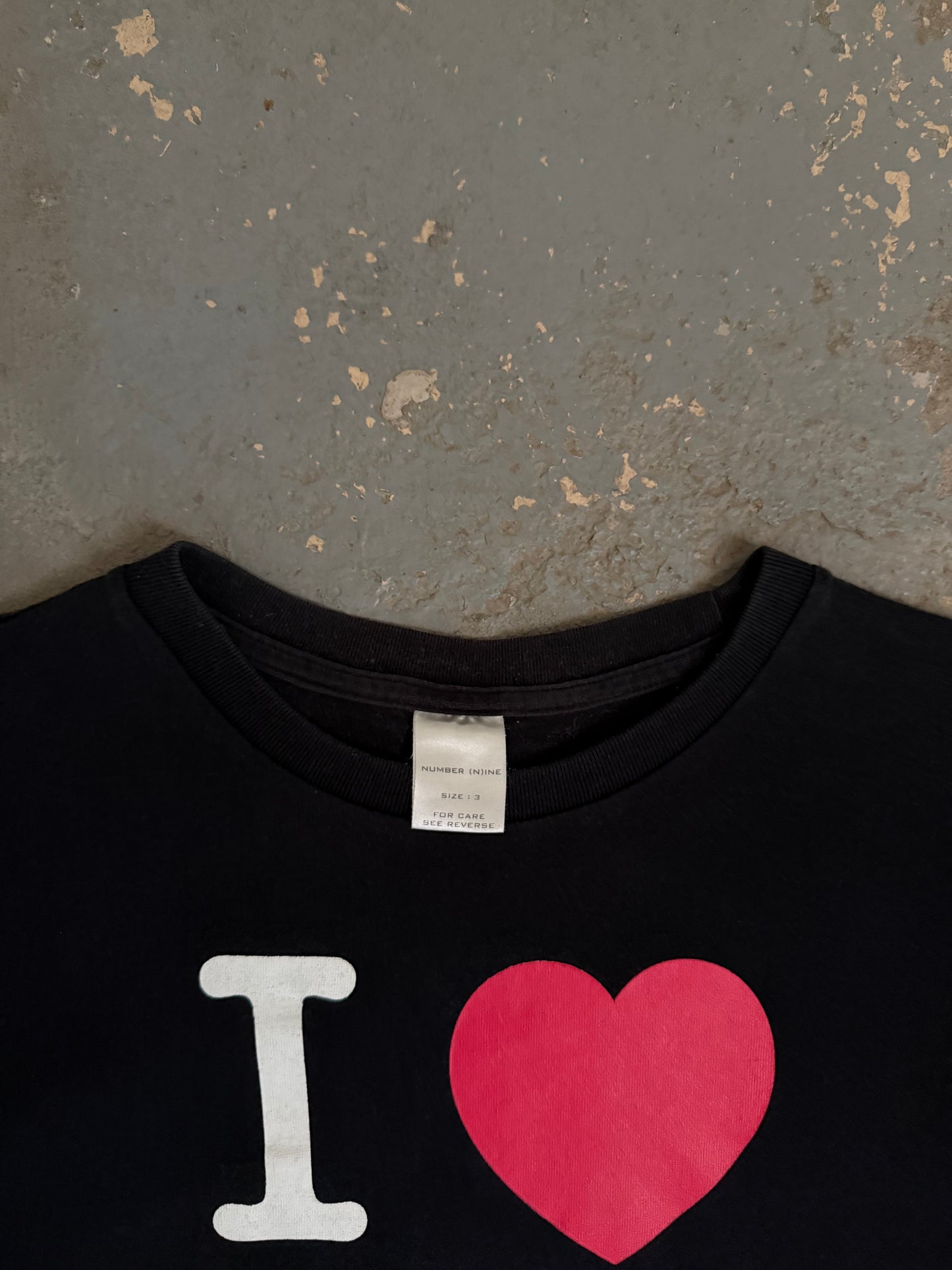 Number (N)ine SS02 ‘Modern Age’ I love Gotham Tee