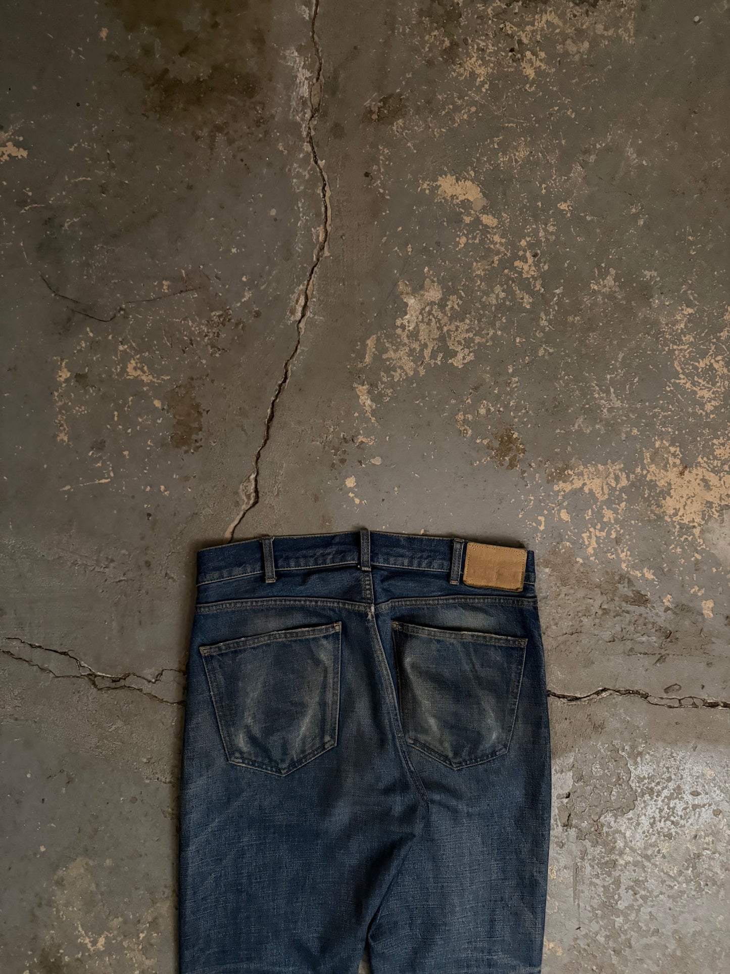 Celine M_CU_007 Dirty Distressed Jeans - Hedi Slimane Era