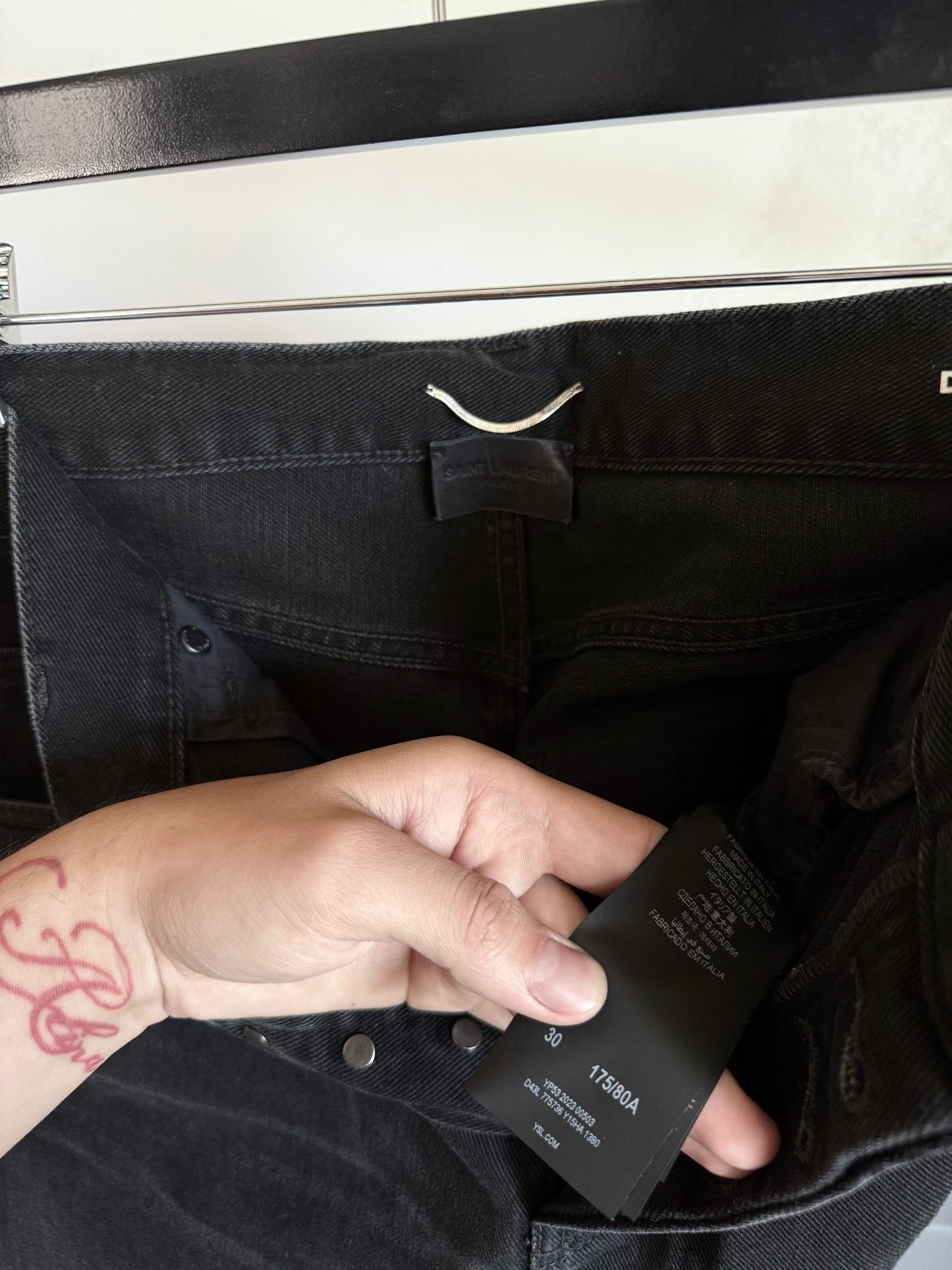 Saint Laurent D45 Baggy Jeans