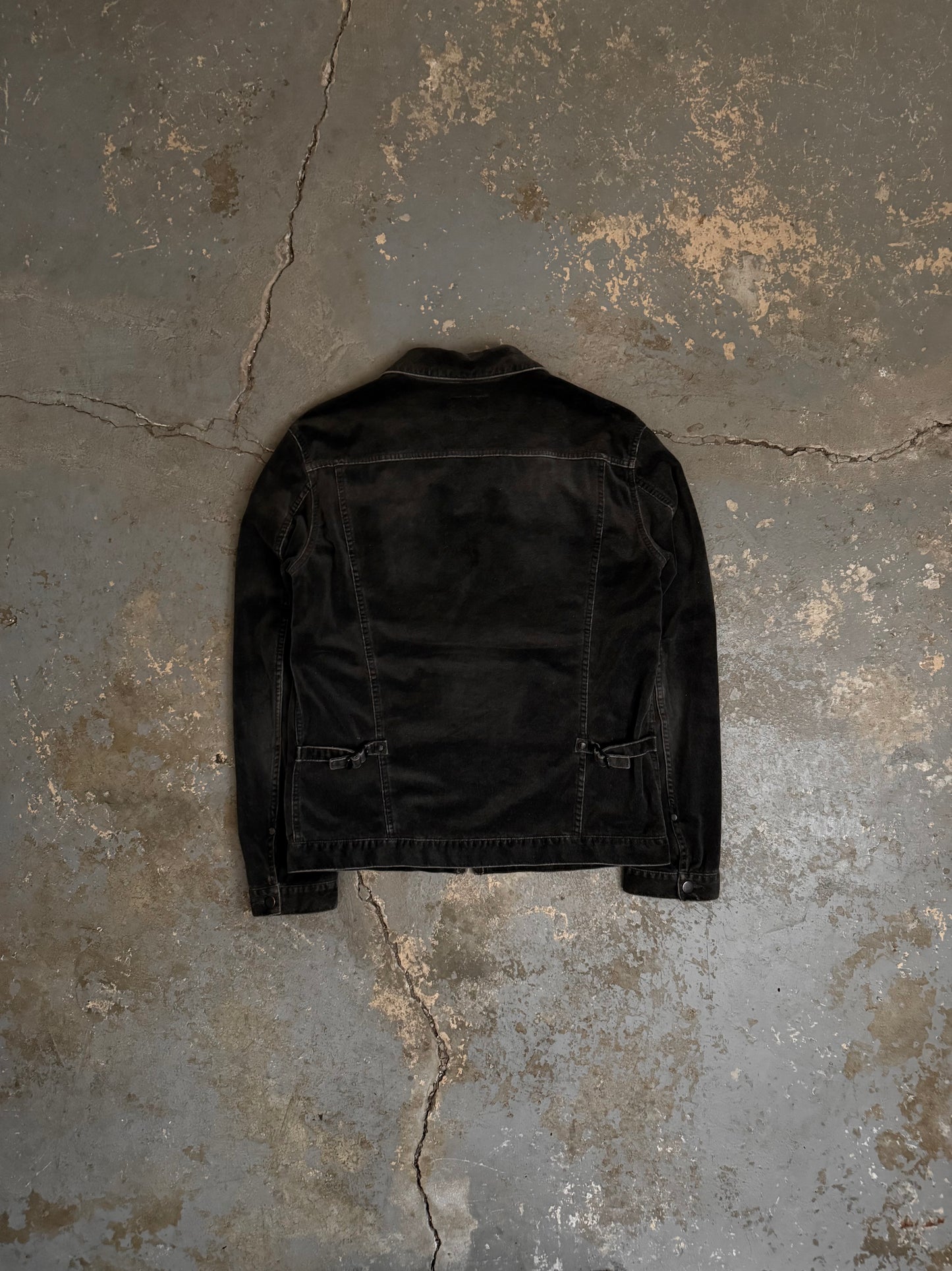 Number (N)ine AW03 “Touch Me I’m Sick” Velvet Pain Trucker Jacket