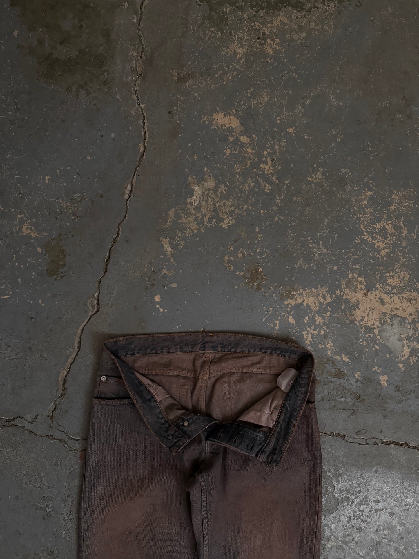 Helmut Lang 2000’s Mudwash Bootcut Jeans