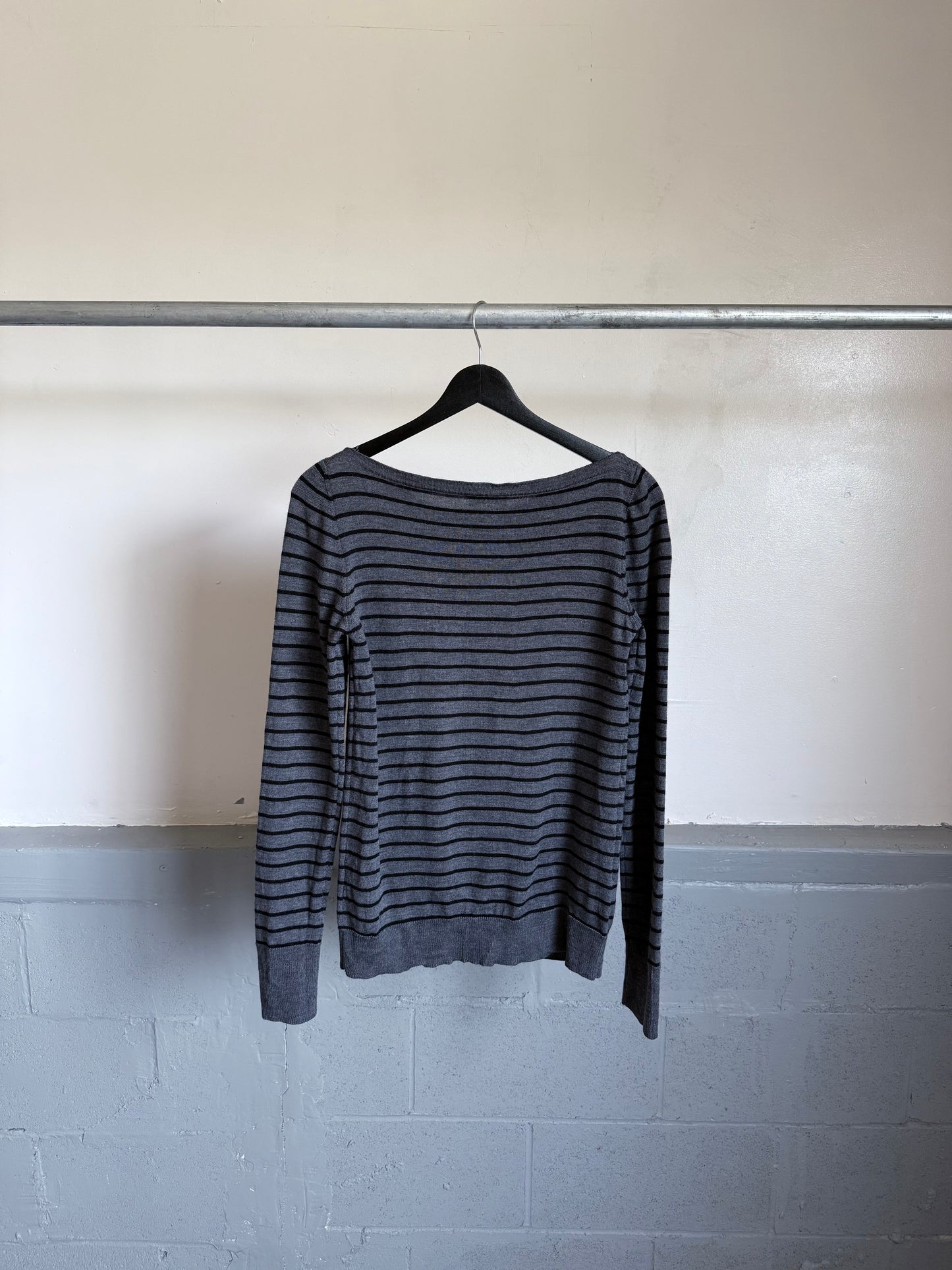 Dior AW06 “These Grey Days” Boat Stripe Knit