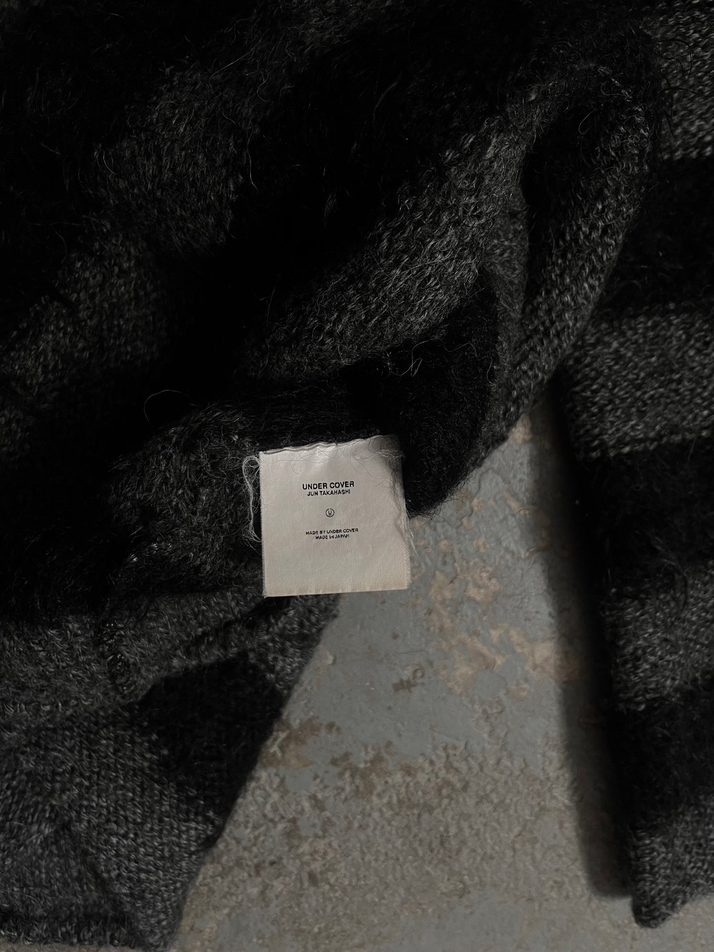 AW03 “Paper Doll” Striped Mohair Knit