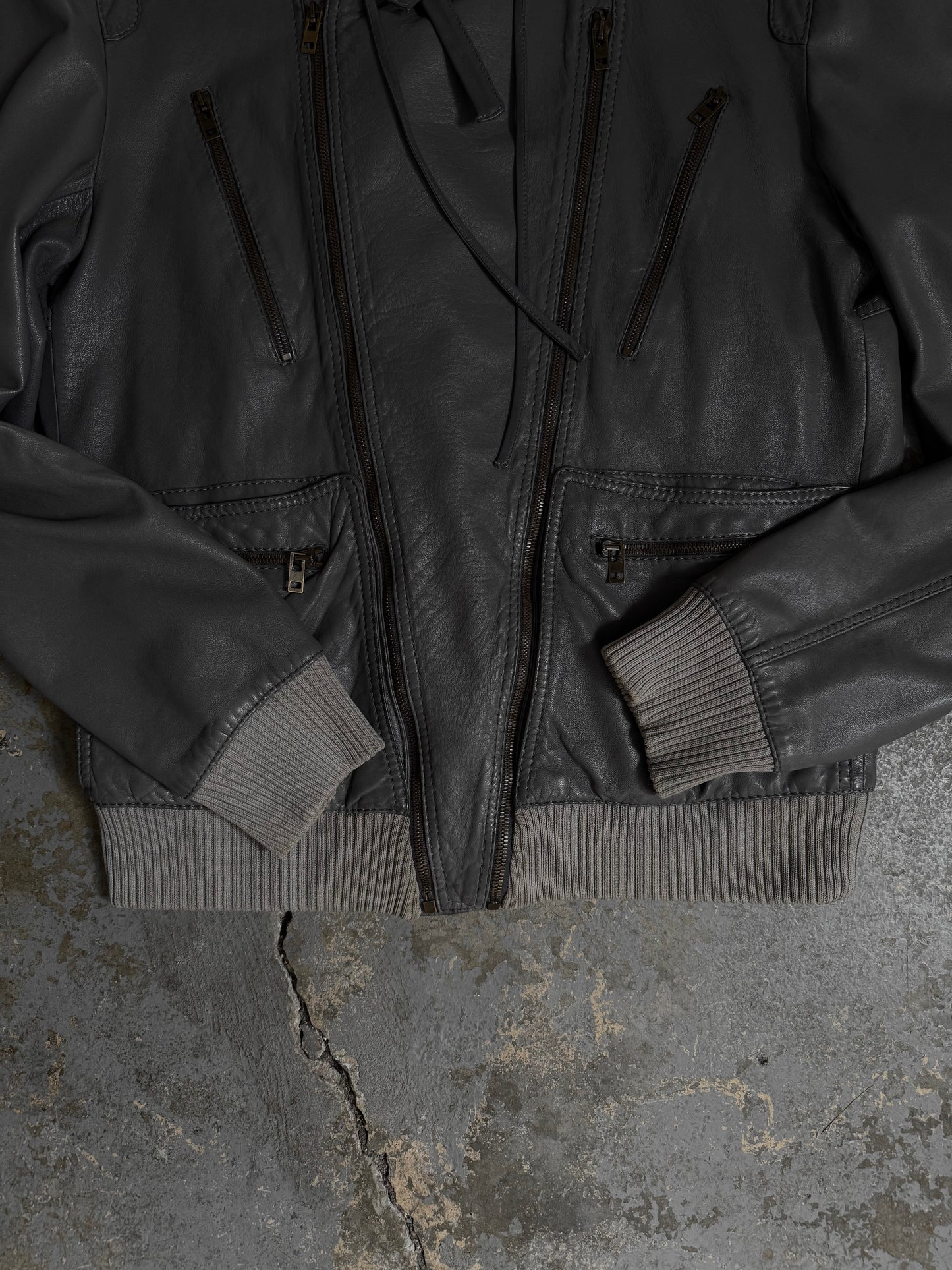 Dior SS06 “The World Was A Mess…” Multi Zip Moto Jacket
