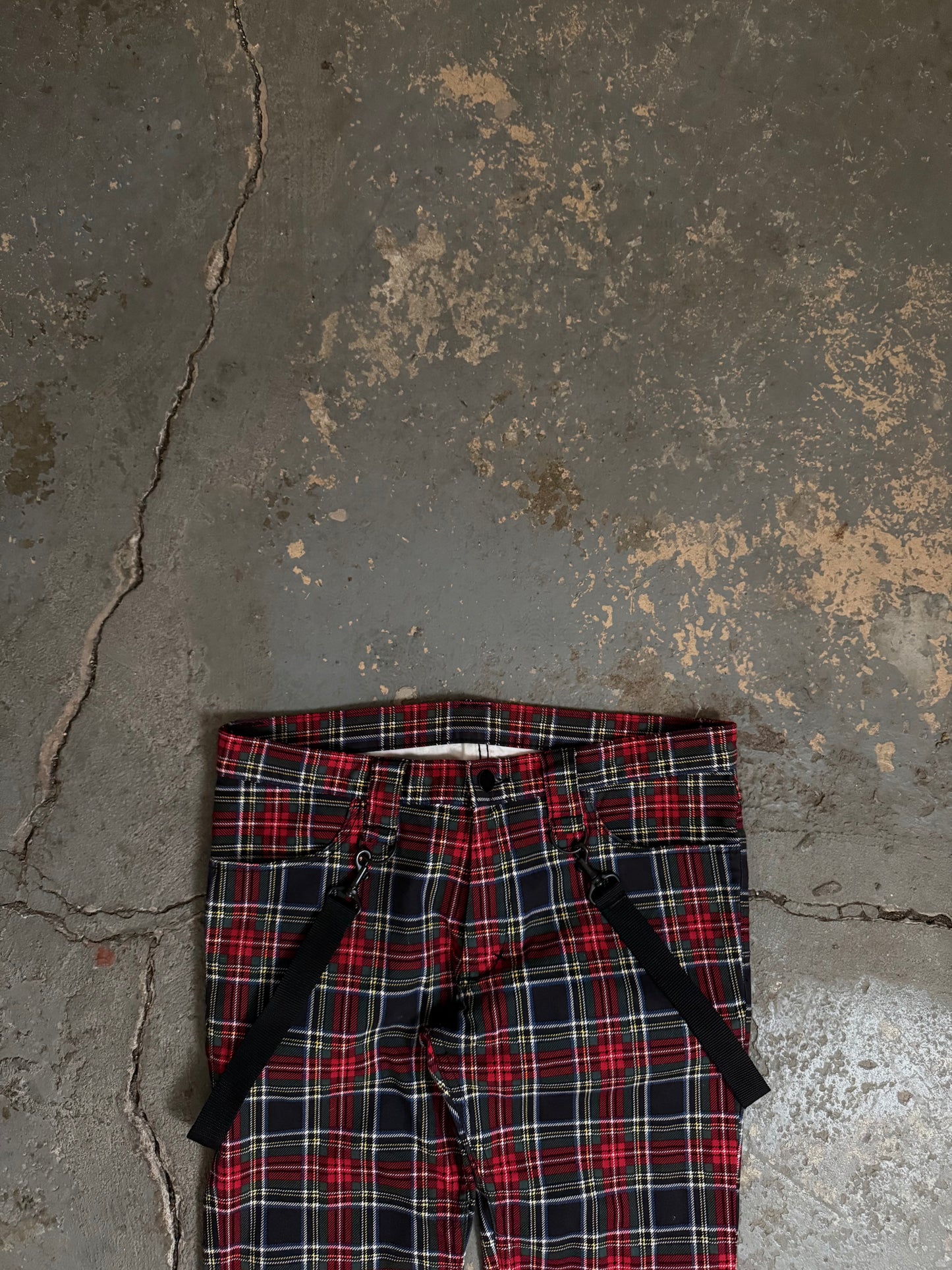 Number (N)ine SS05 “Night Crawler” Plaid Bondage Pants