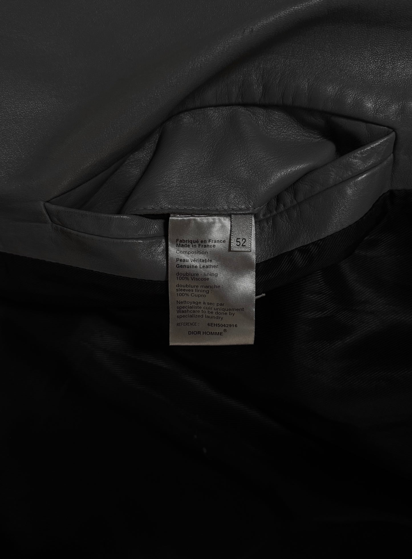 Dior SS06 “The World Was A Mess…” Multi Zip Moto Jacket