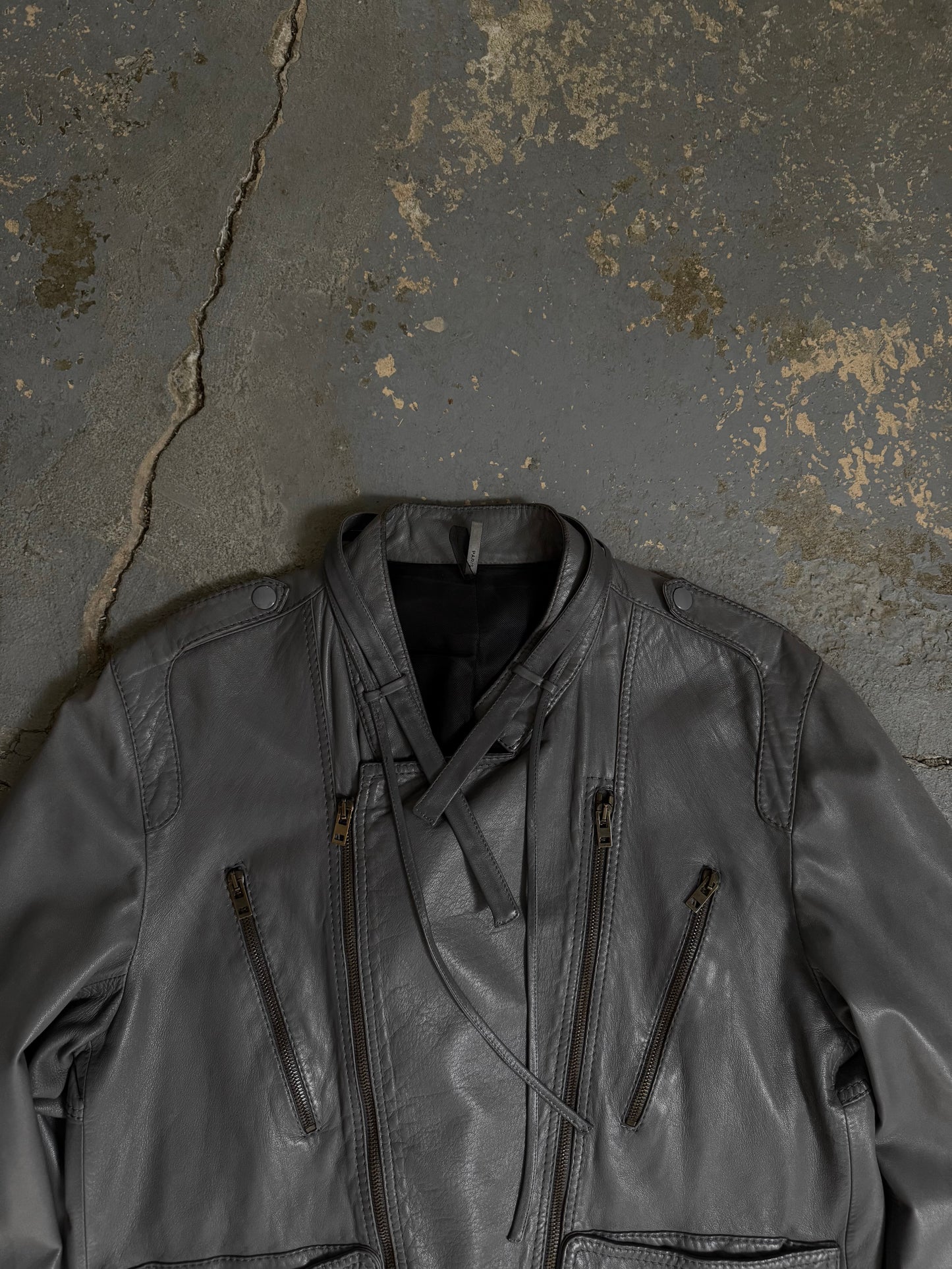 Dior SS06 “The World Was A Mess…” Multi Zip Moto Jacket