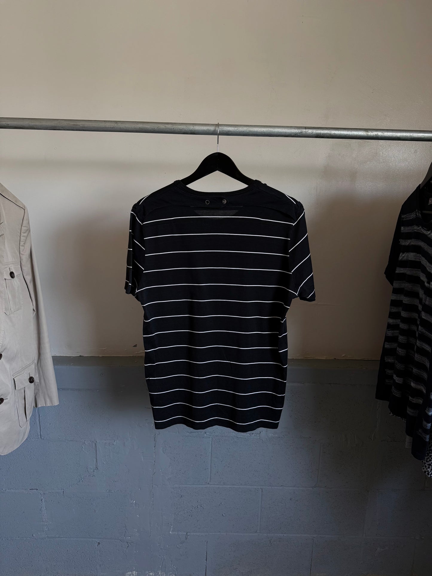 Dior SS07 Stripe Pocket Tee
