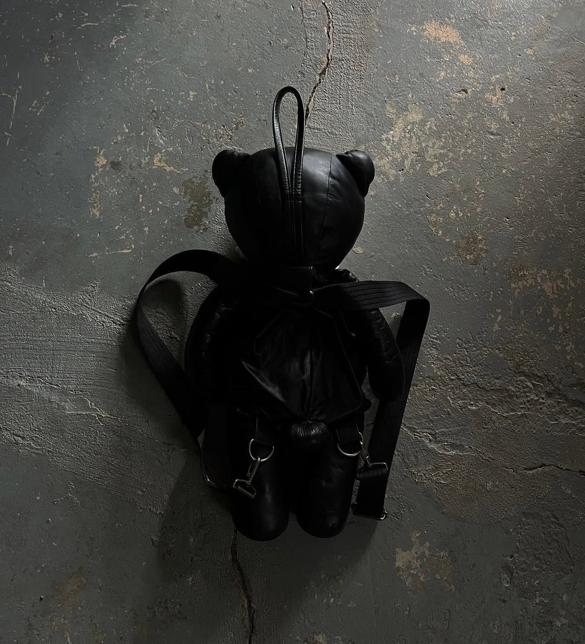 Beauty:Beast Leather Bear Bag
