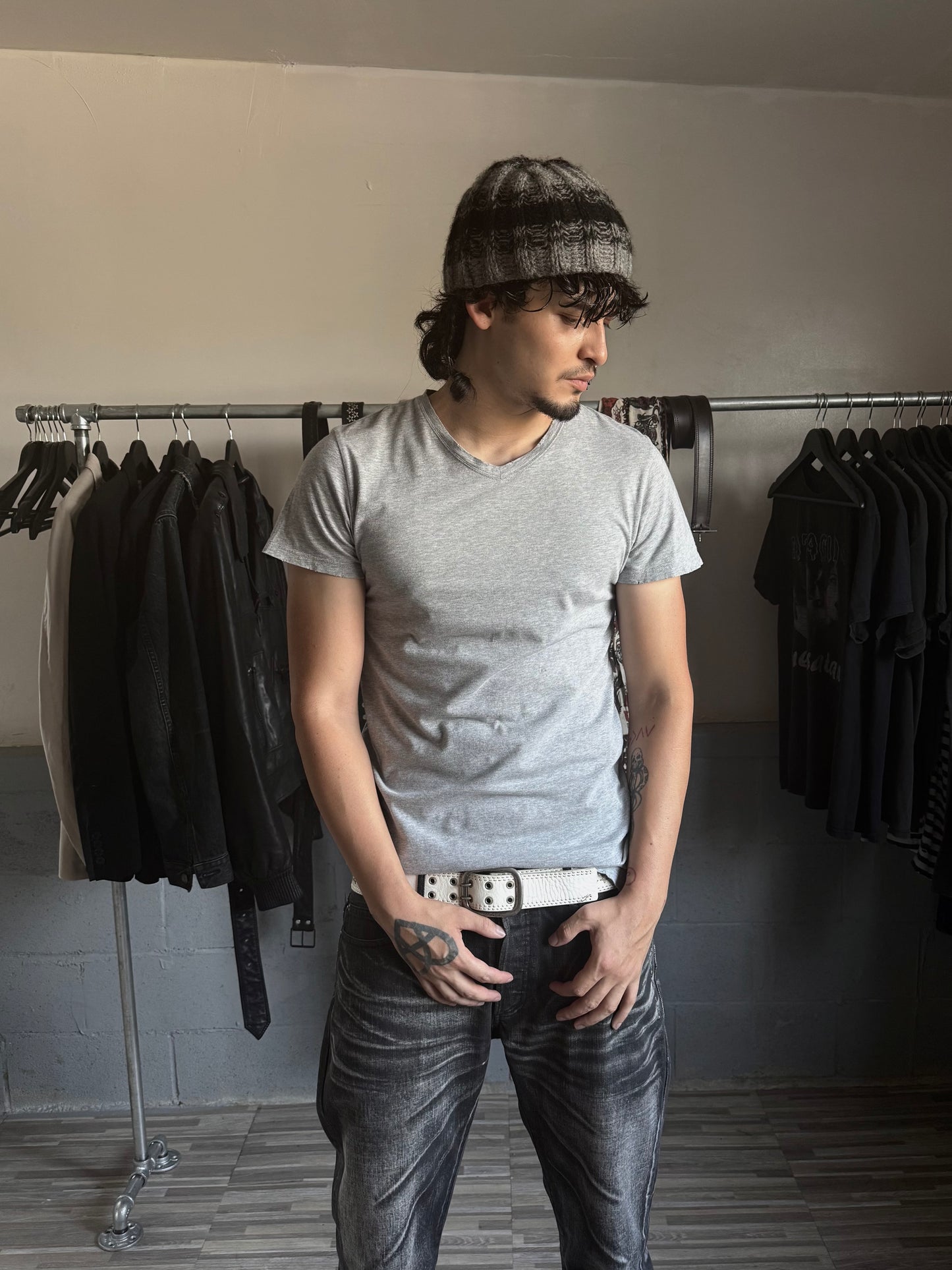 Balmain SS11 Distressed Tee
