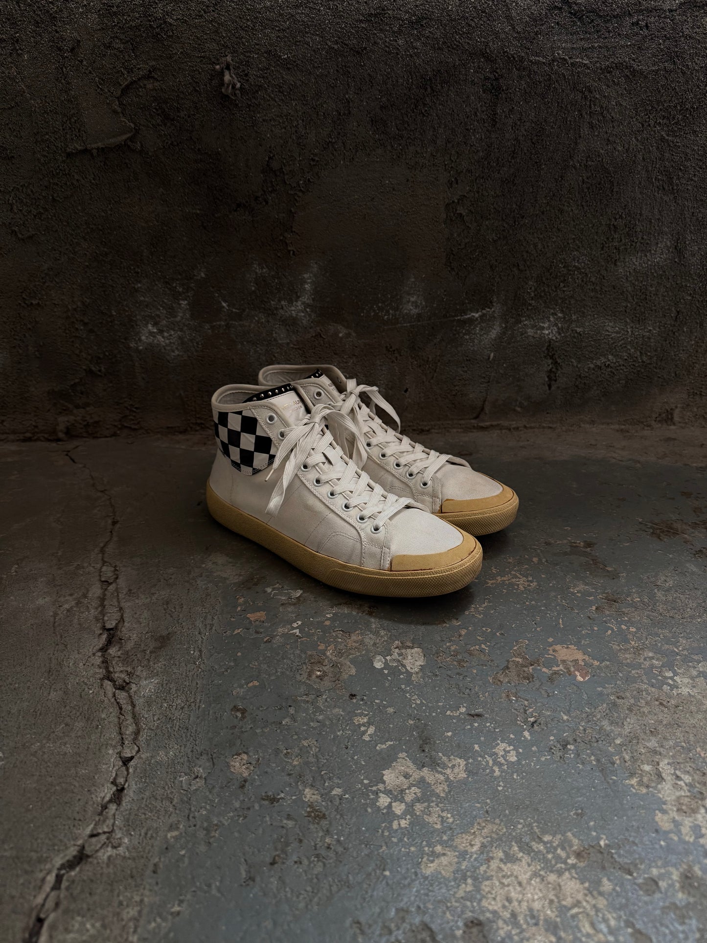 Saint Laurent SS16 “Surf Sound” Checkered SL/37M Sneaker
