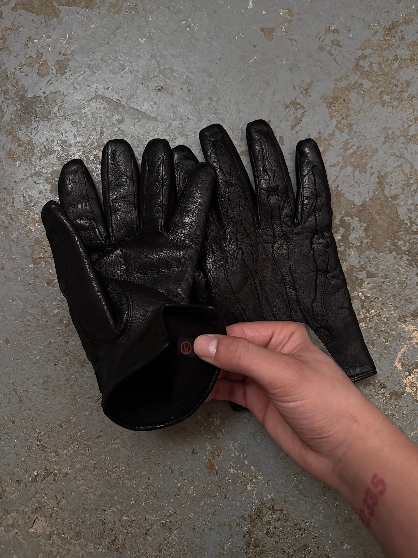 Undercover AW03 “Paper Doll” Skeleton Gloves
