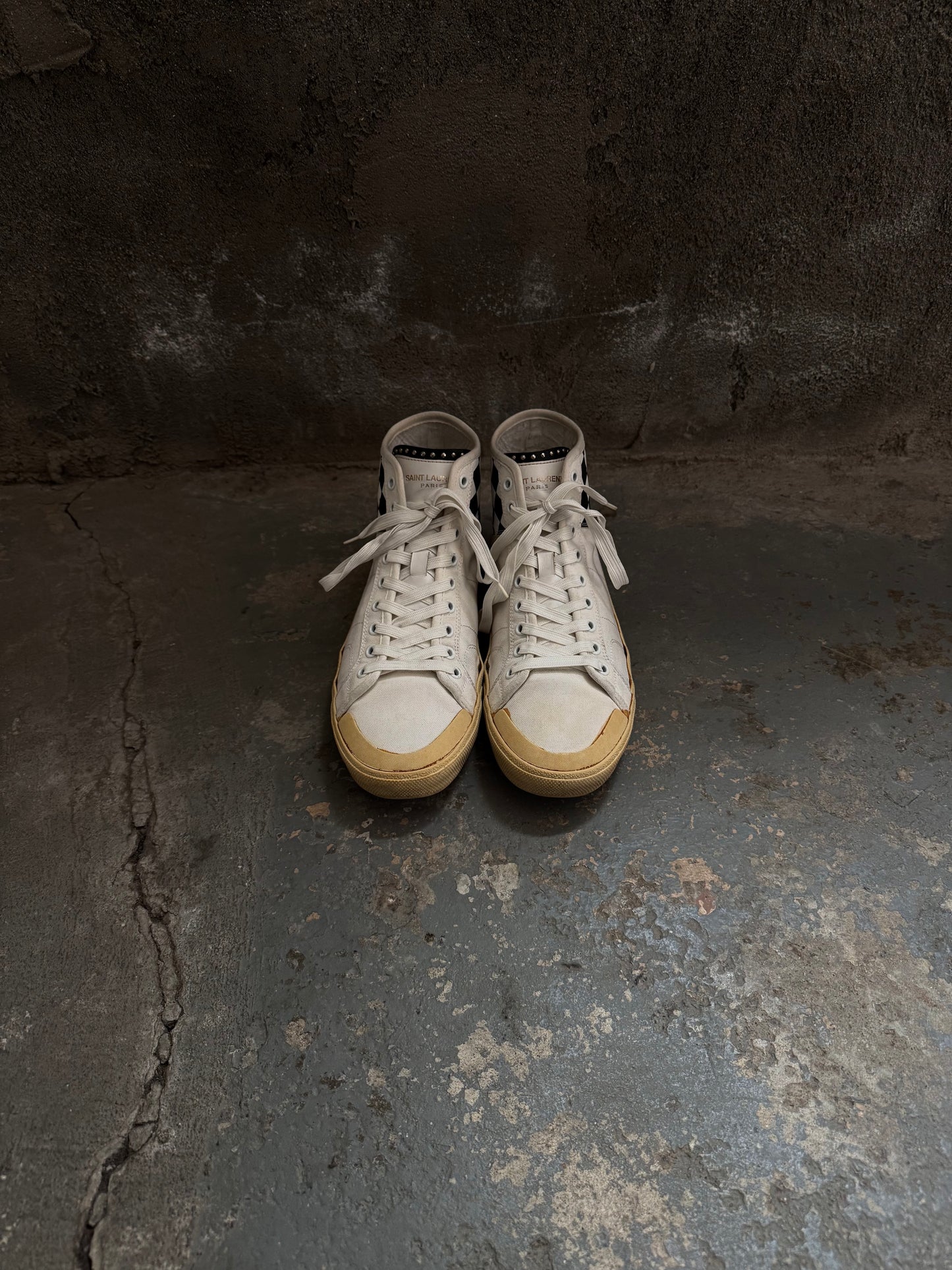 Saint Laurent SS16 “Surf Sound” Checkered SL/37M Sneaker