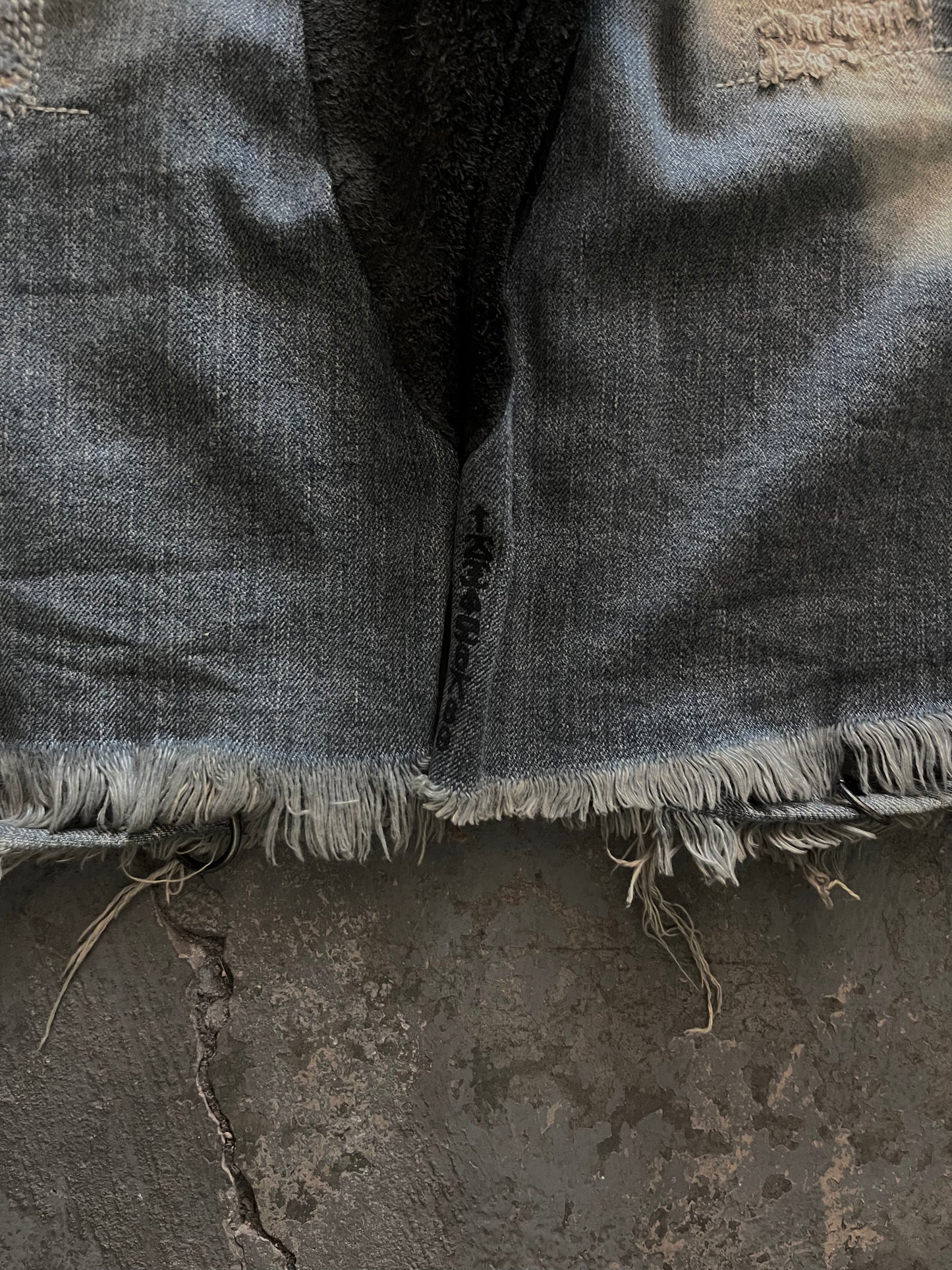 IFSIXWASNINE Mud Max Pierced Shorts