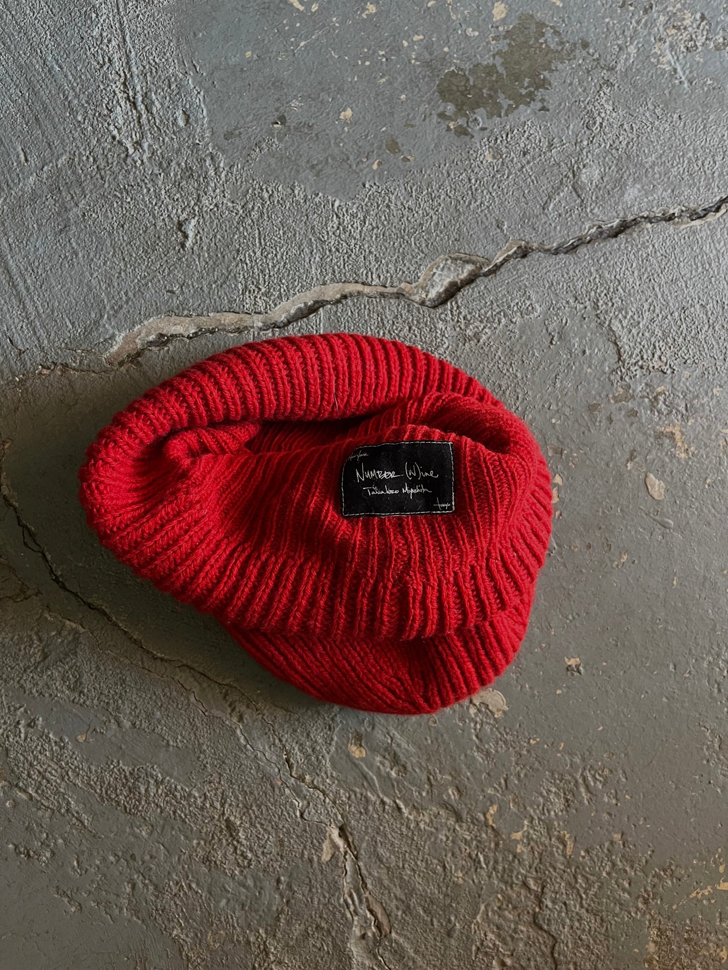 Number (N)ine AW03 “Touch Me I’m Sick” Knit Beanie