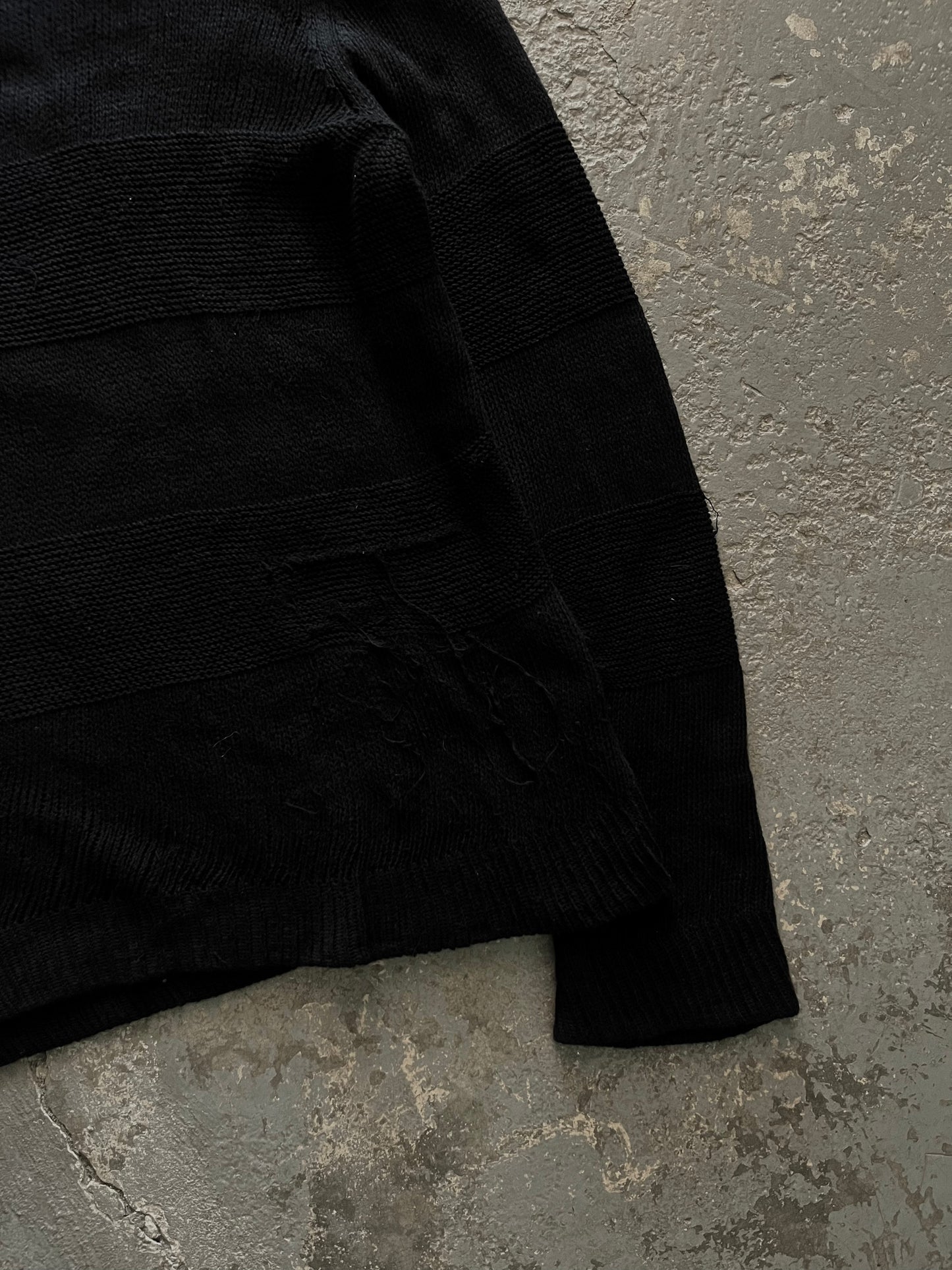 Number (N)ine SS04 “Dream Baby Dream” Striped knit