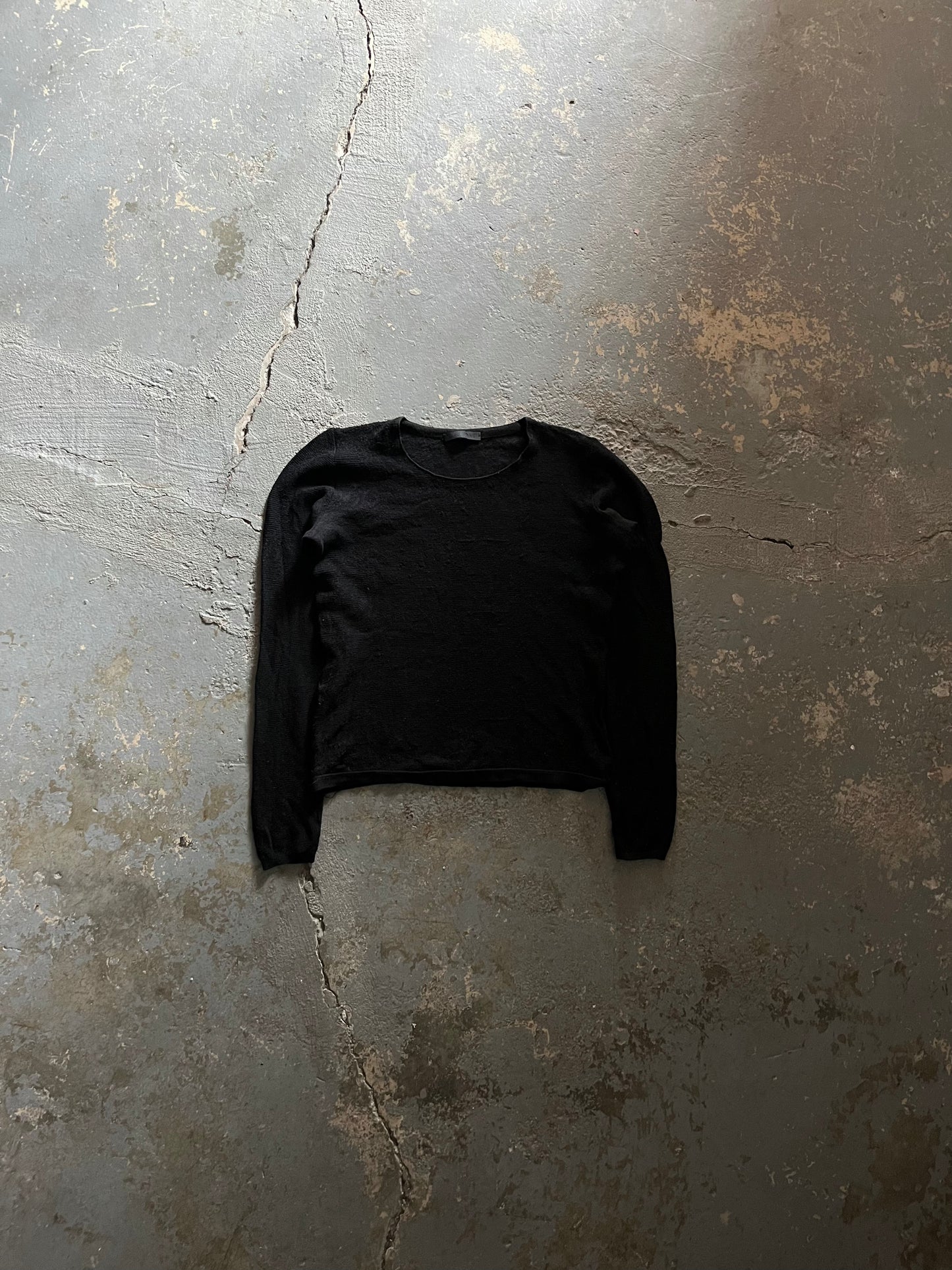Helmut Lang AW03 Cropped Knit