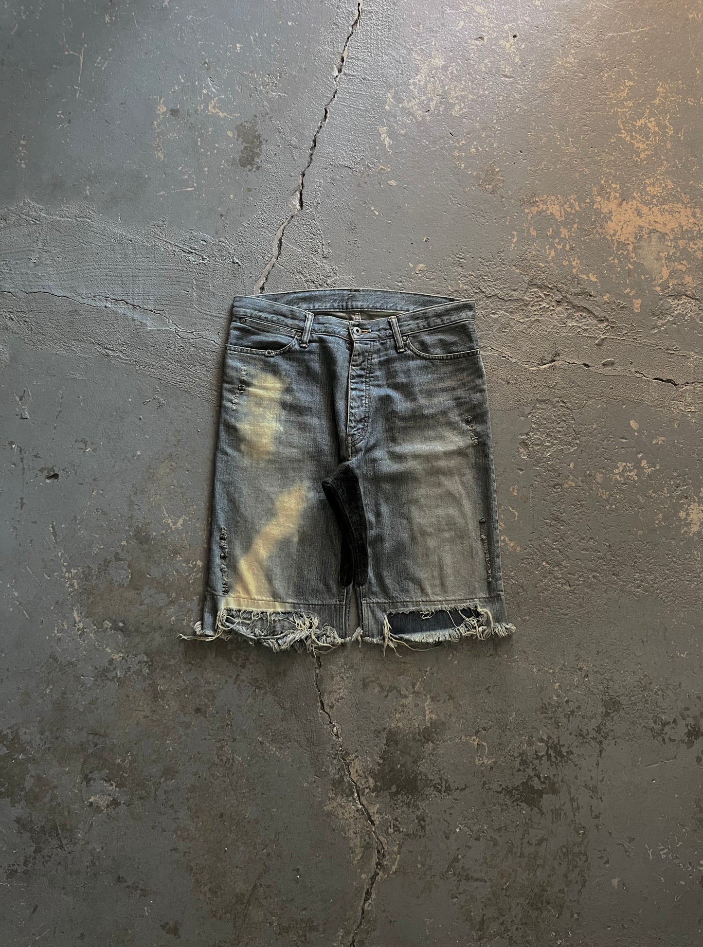 IFSIXWASNINE Mud Max Pierced Shorts