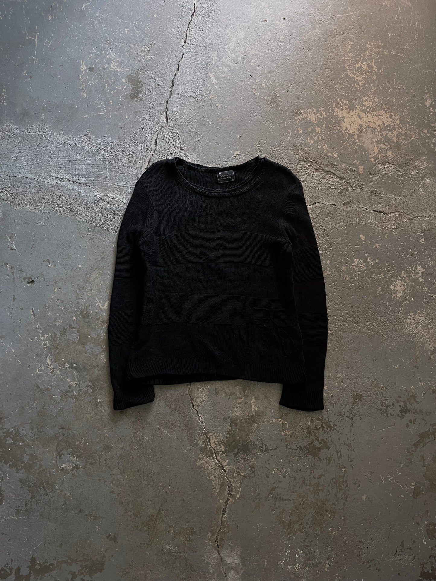 Number (N)ine SS04 “Dream Baby Dream” Striped knit