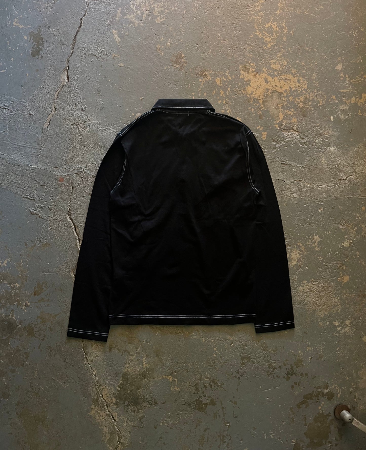 Comme Des Garçons SS06 Rolling Stones Polo Zip Up Longsleeve