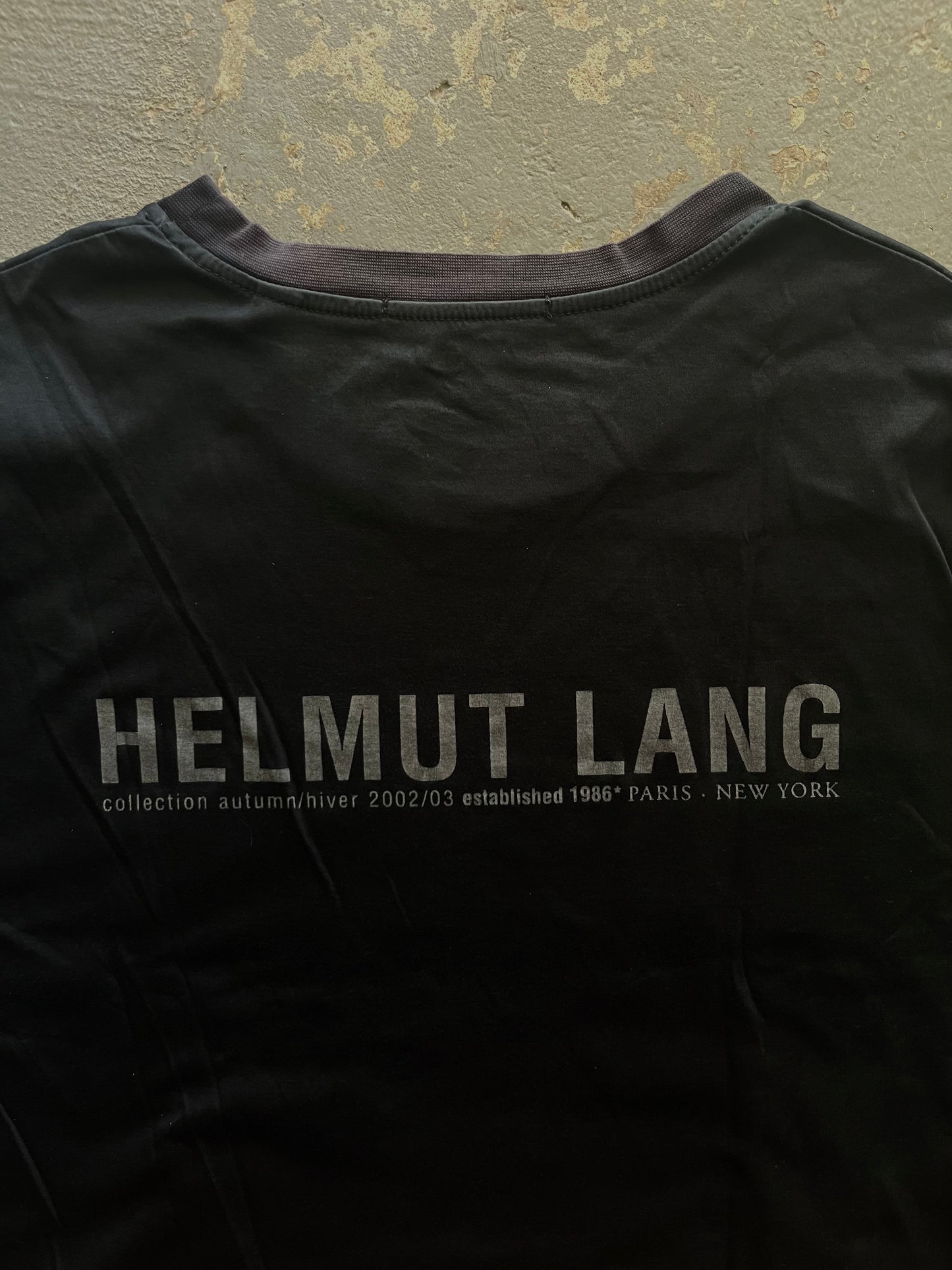 Helmut Lang AW02 New York Tee