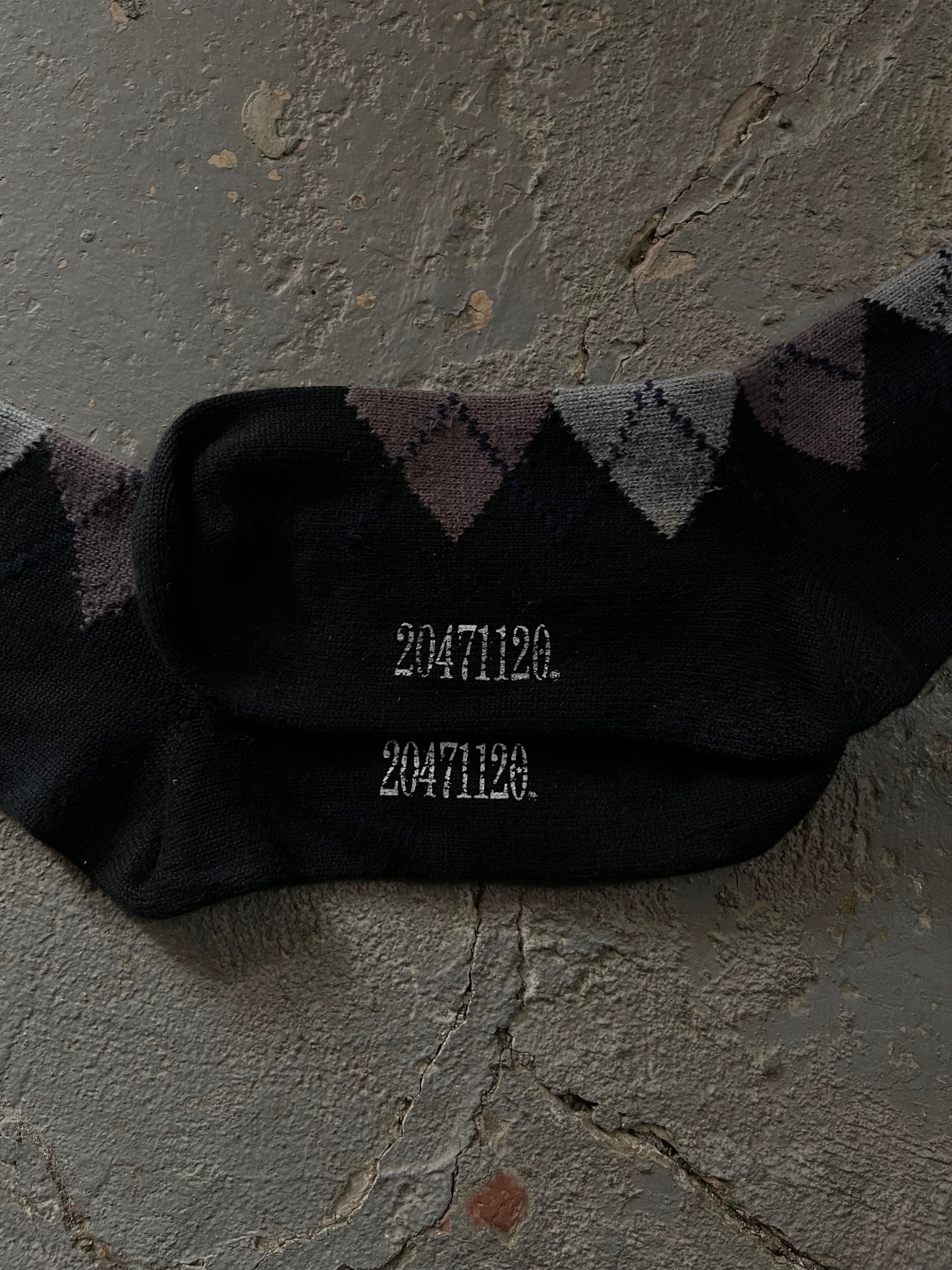 20471120 90’s Hyoma Plaid Socks