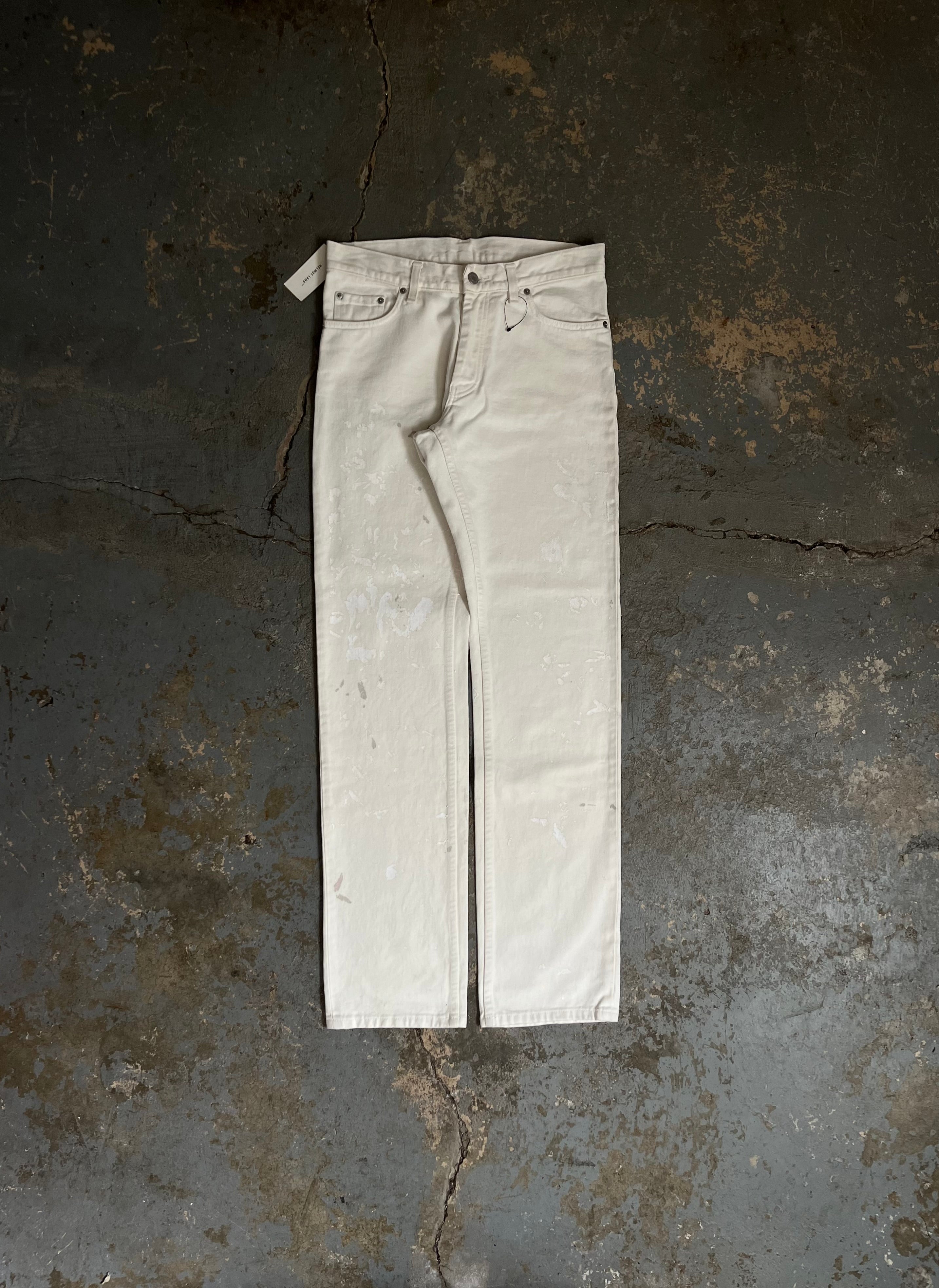 Helmut Lang SS98 White Painter Jeans – Sex Scabs