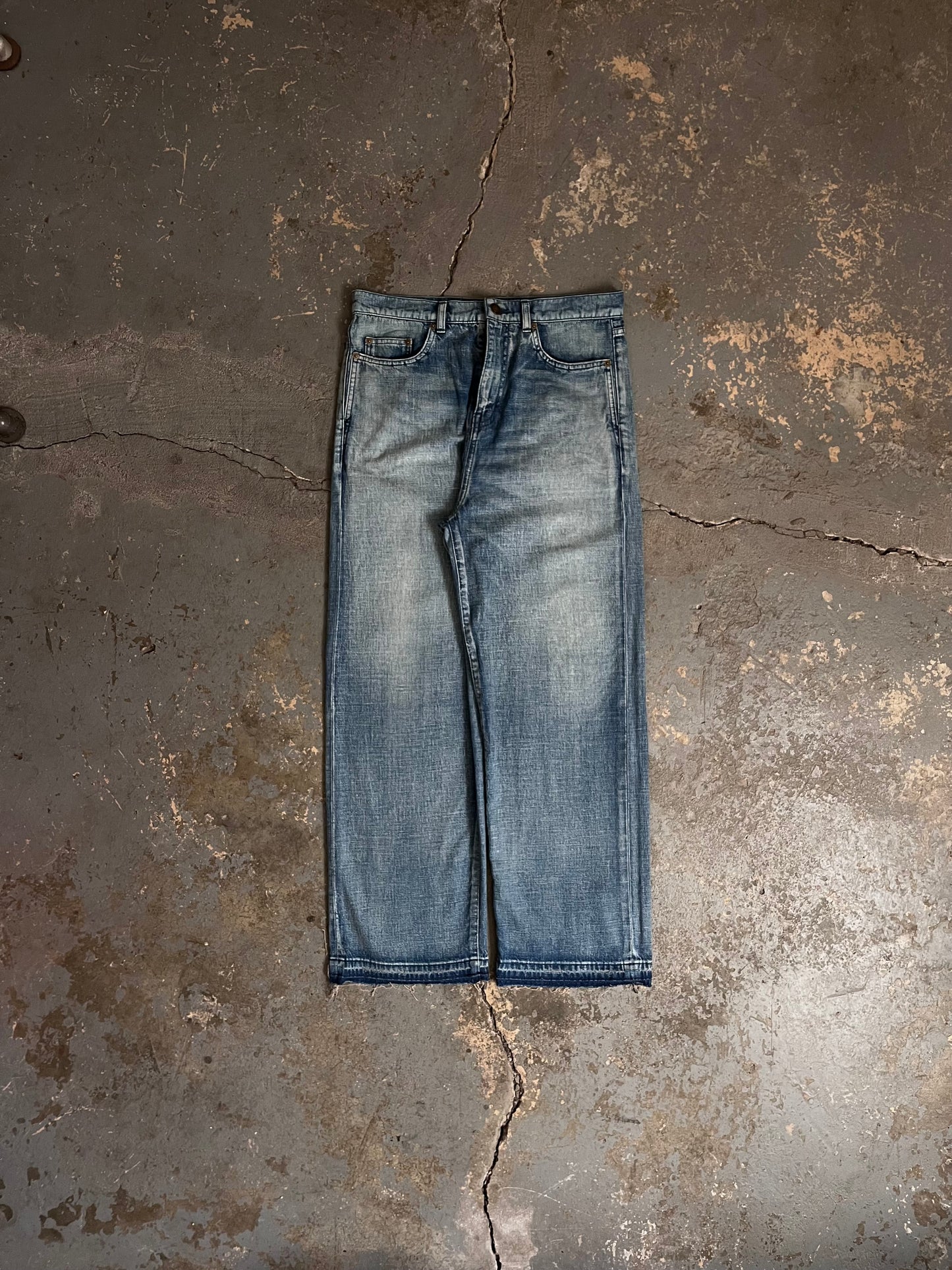 Saint Laurent SS21 D22 Baggy Jeans