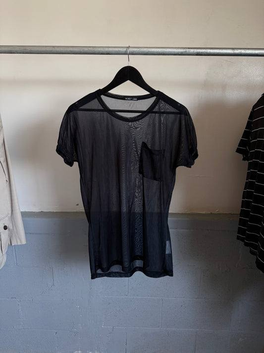 2000’s Helmut Lang Mesh Pocket Tee