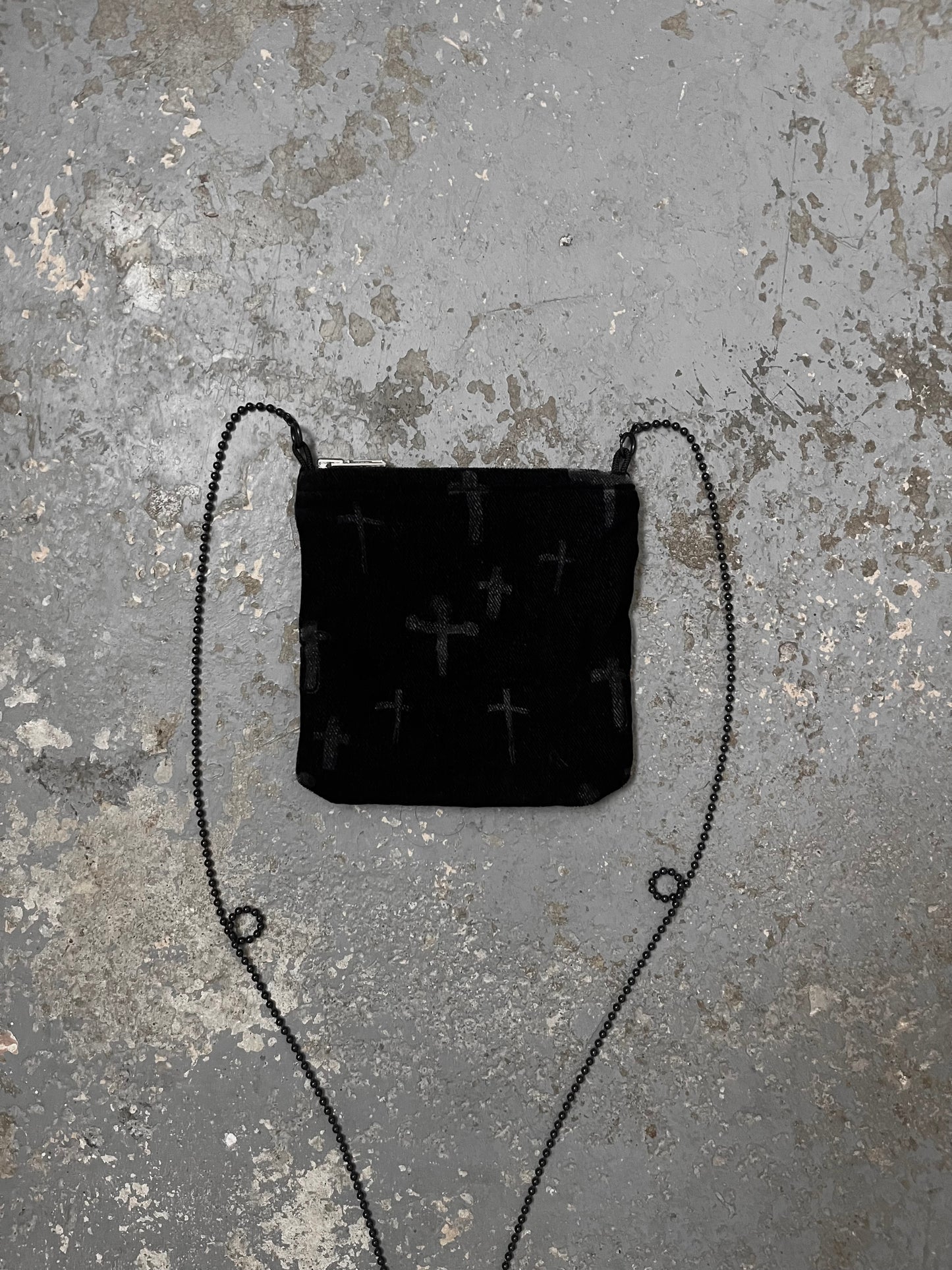 Undercover AW02 “Witches Cell Division” Cross Velour Bag