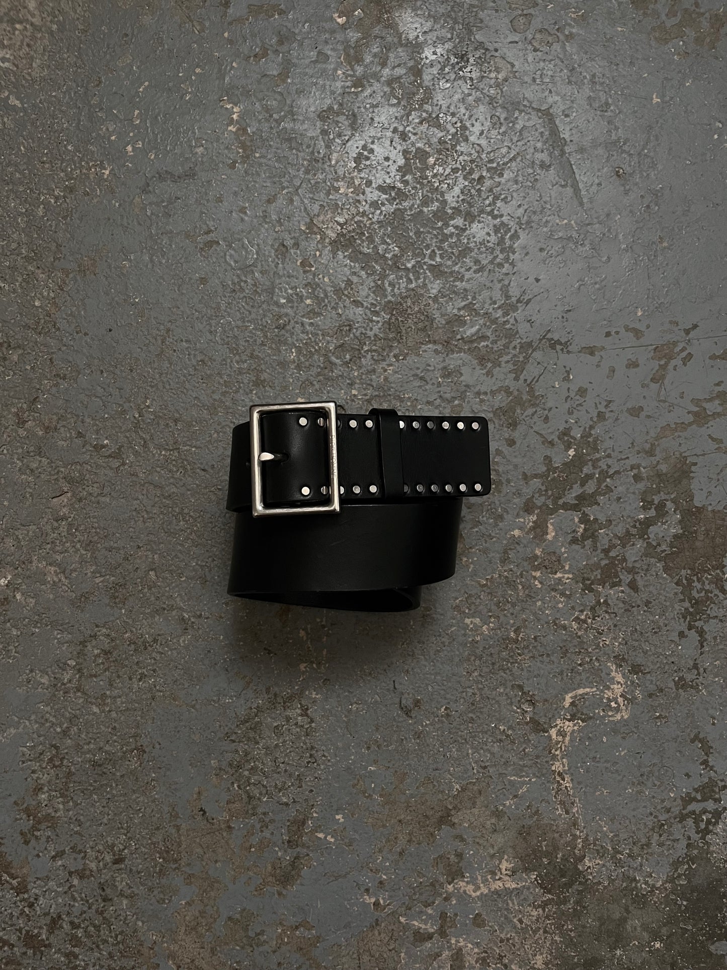 Dior AW06 “These Grey Days” Studded Belt