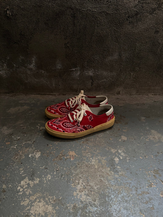 Saint Laurent SS14 Paisley 20 Skate Sneaker